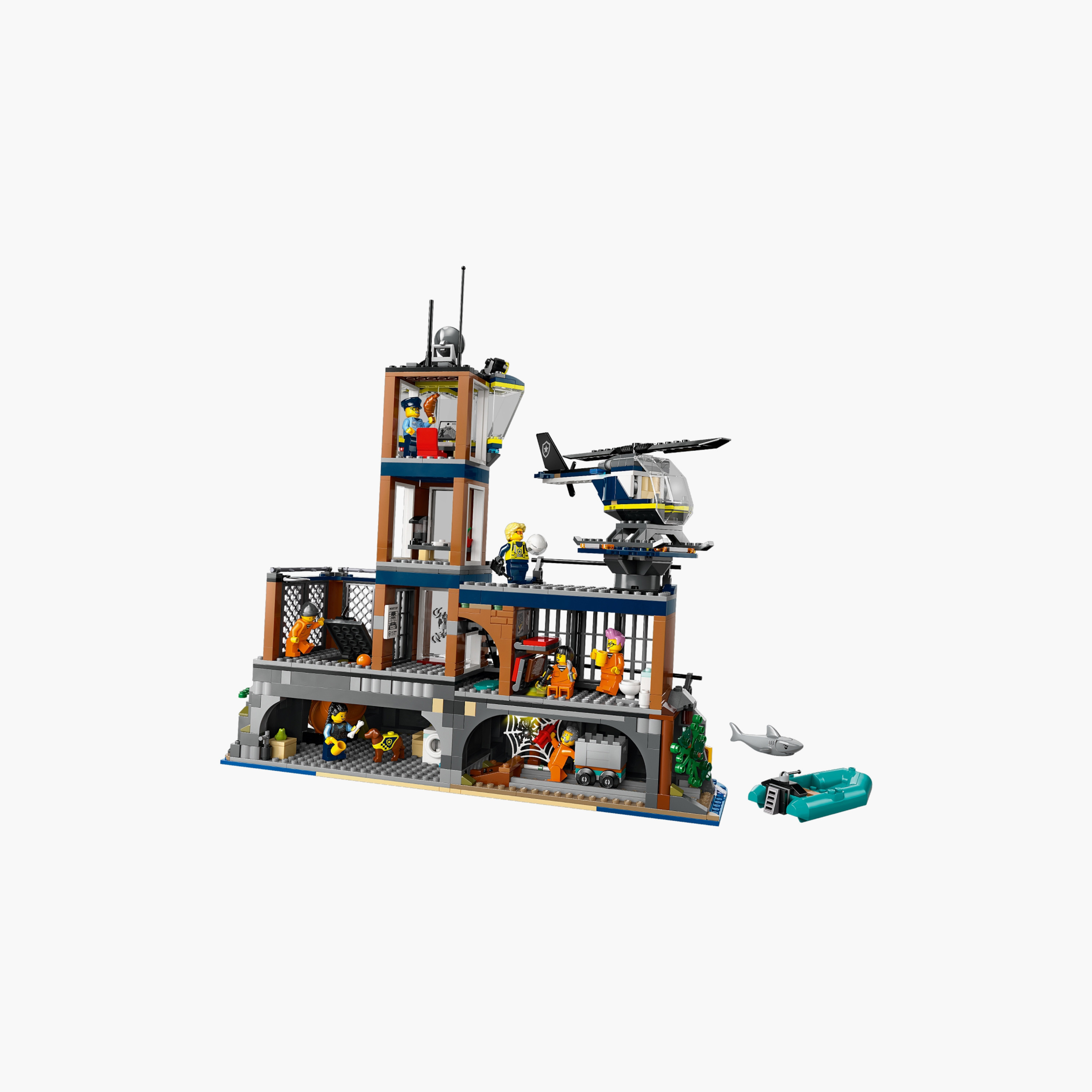 LEGO® City Police Prison Island Building Toy 60419-toys-buildingblocks-blocks-image-5