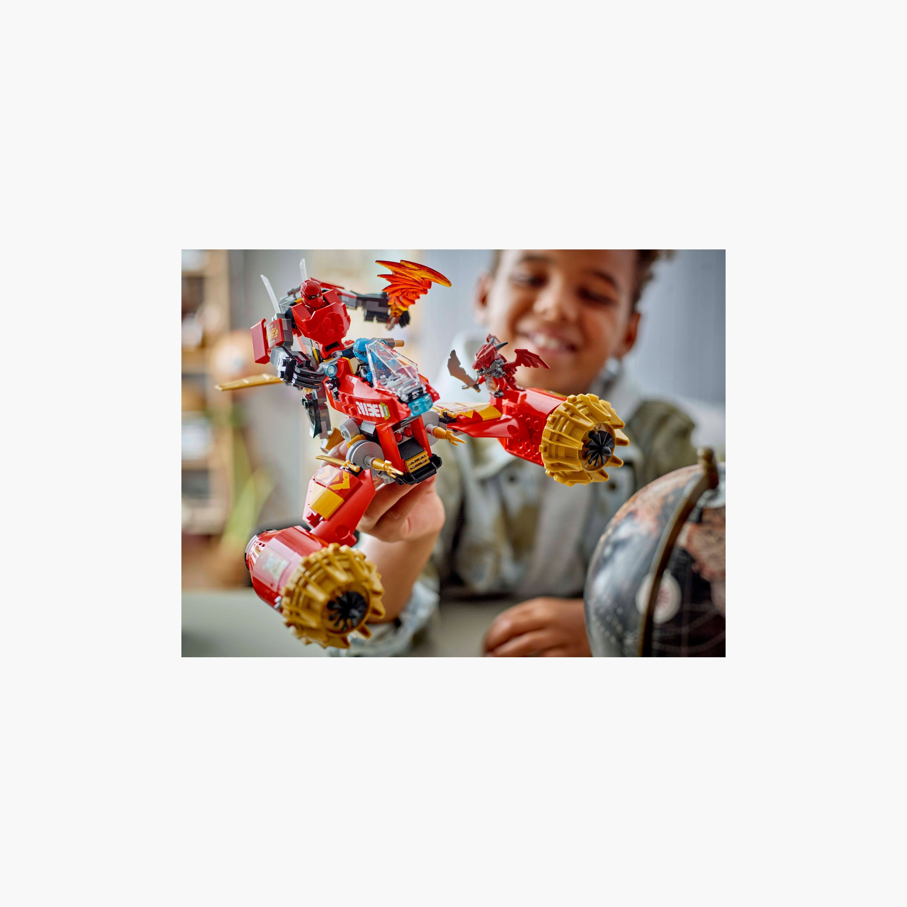 LEGO® NINJAGO® Kai’s Mech Storm Rider Combo Ninja Toy 71830-toys-buildingblocks-blocks-image-8