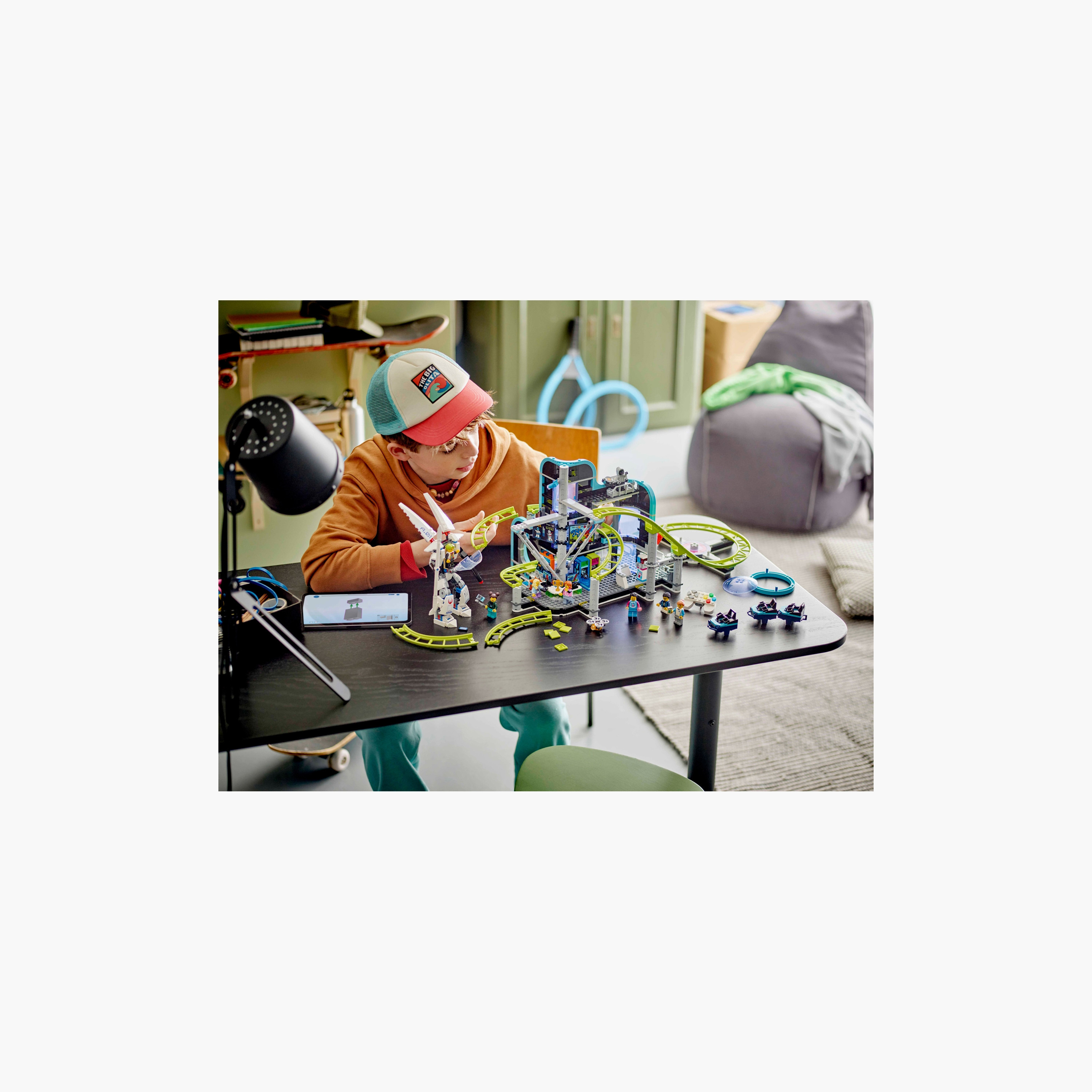 LEGO® City Robot World Roller-Coaster Park Toy 60421-toys-buildingblocks-blocks-image-10