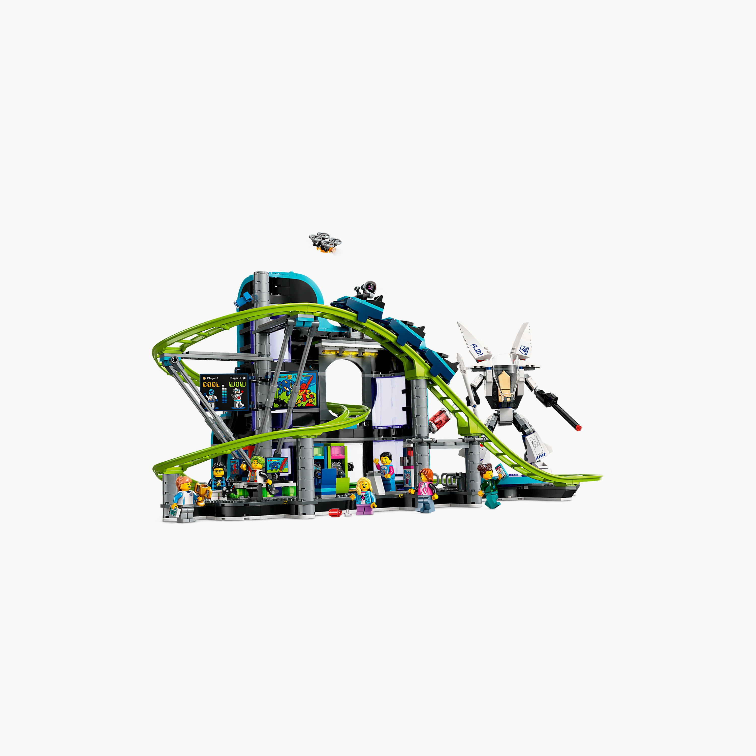 LEGO® City Robot World Roller-Coaster Park Toy 60421-toys-buildingblocks-blocks-image-4