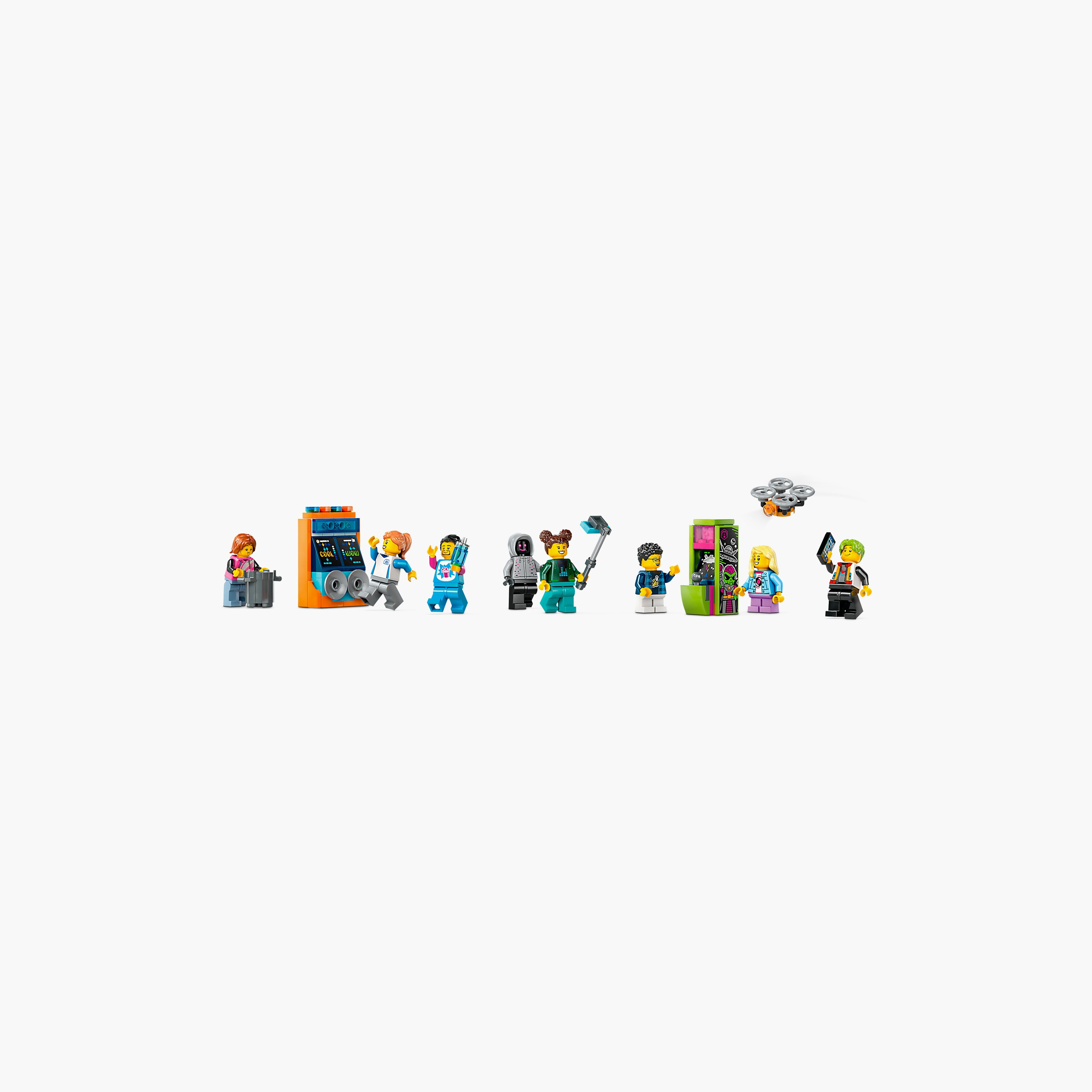 LEGO® City Robot World Roller-Coaster Park Toy 60421-toys-buildingblocks-blocks-image-6