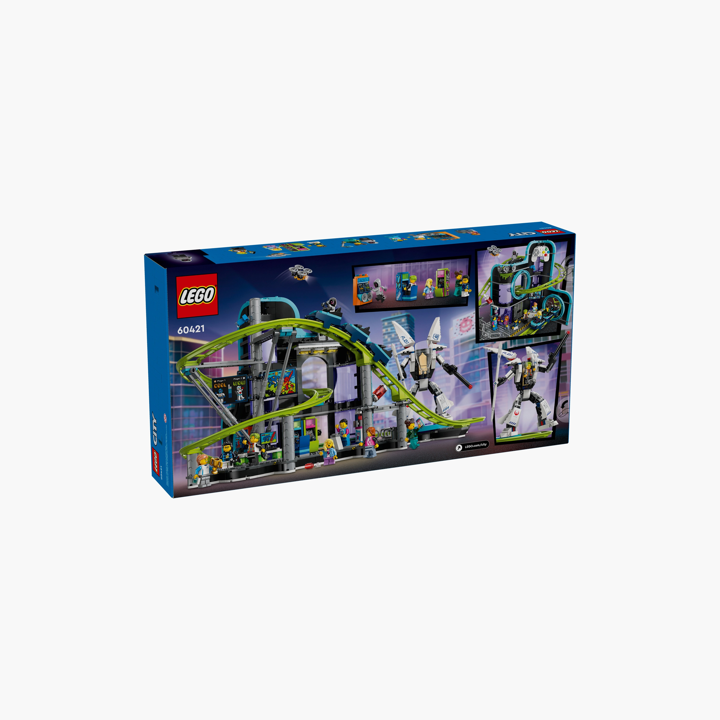 LEGO® City Robot World Roller-Coaster Park Toy 60421-toys-buildingblocks-blocks-image-7