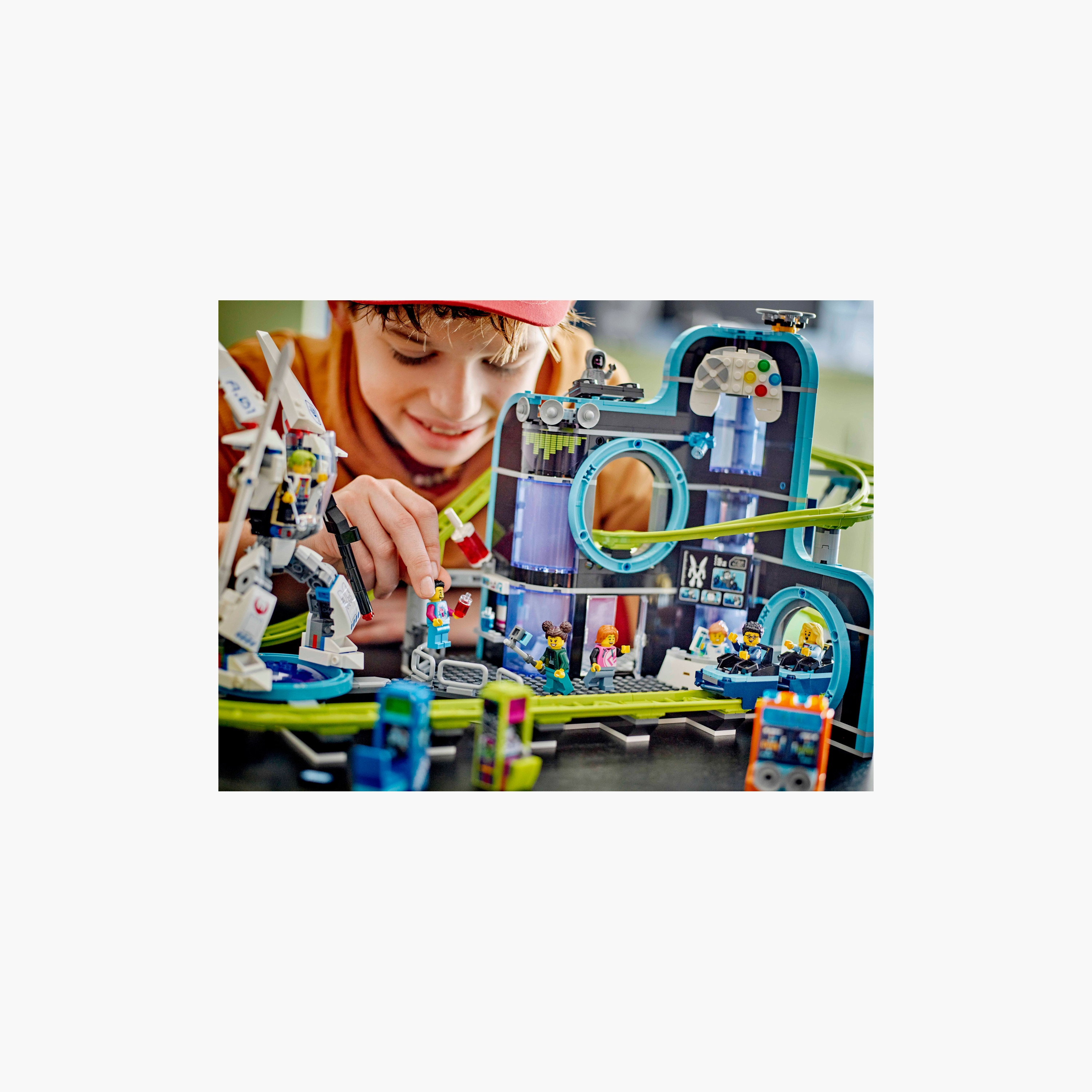 LEGO® City Robot World Roller-Coaster Park Toy 60421-toys-buildingblocks-blocks-image-9