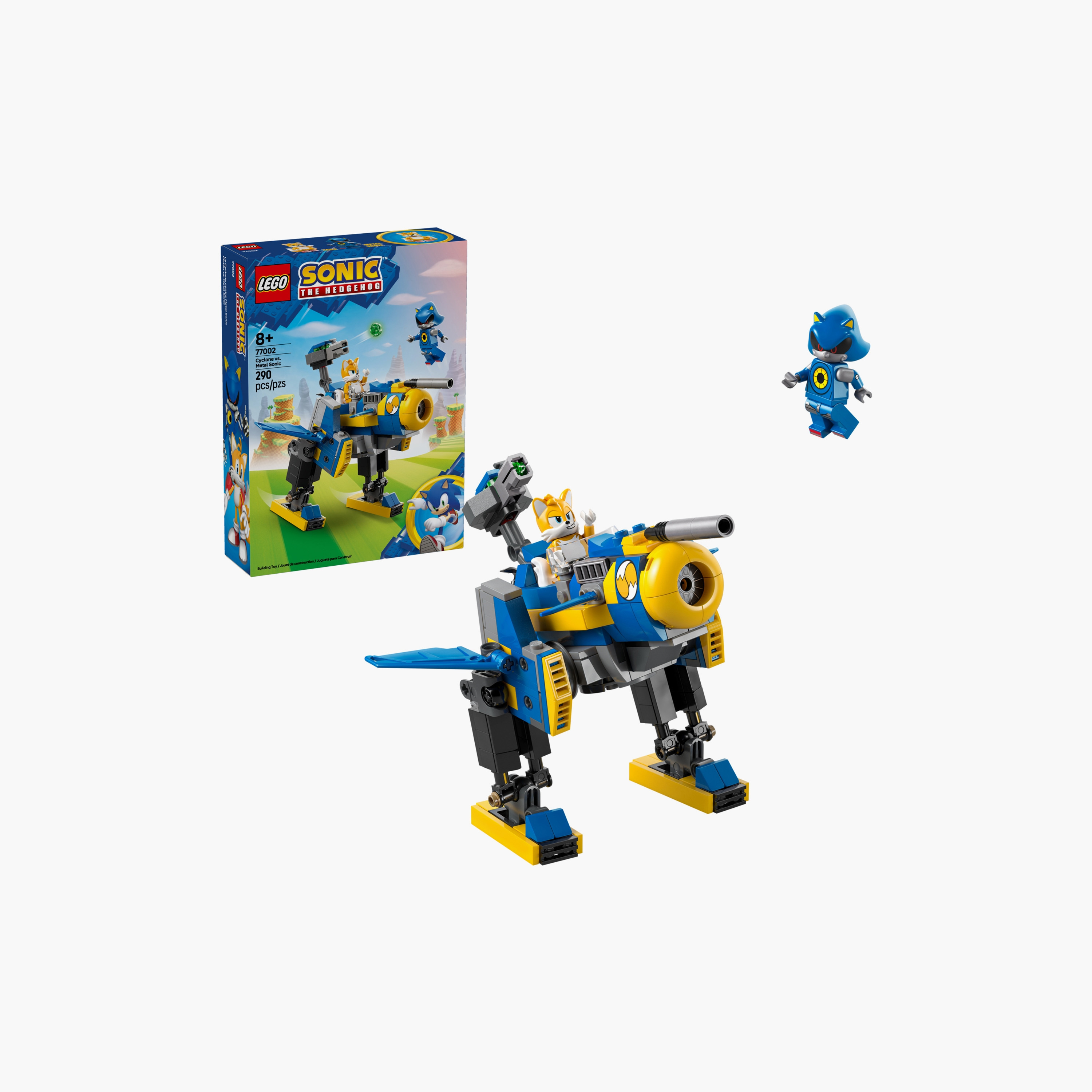 LEGO® Sonic the Hedgehog™ Cyclone vs. Metal Sonic Toys 77002-toys-buildingblocks-blocks-image-2
