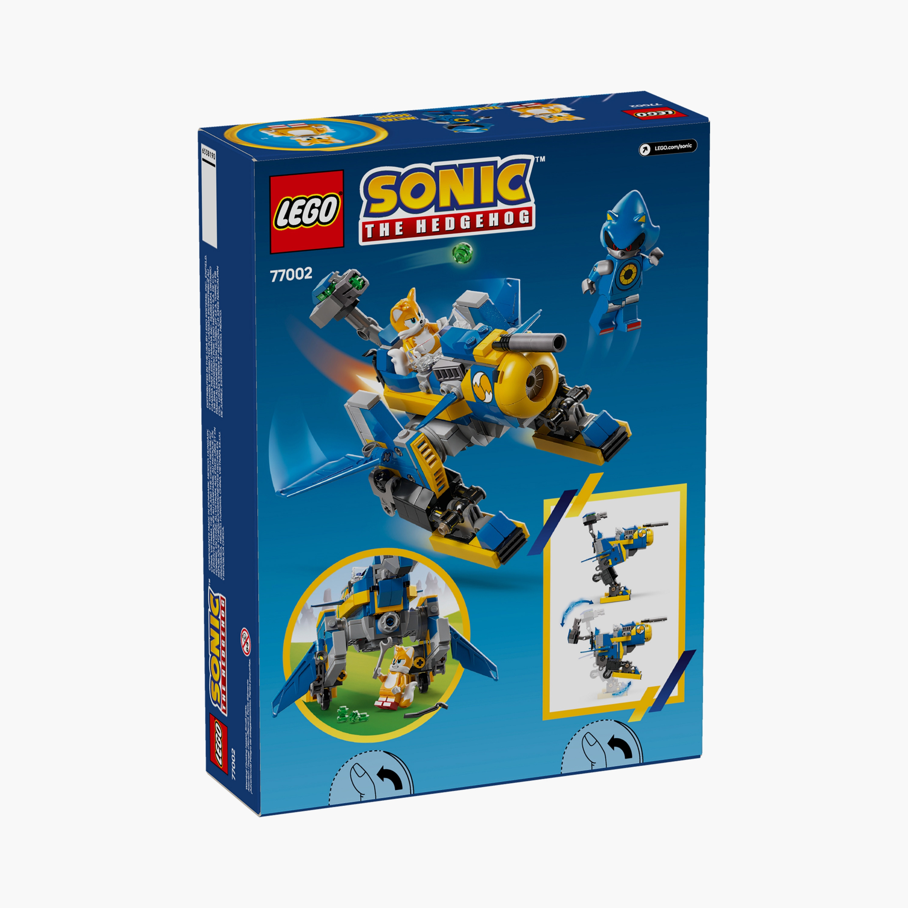 LEGO® Sonic the Hedgehog™ Cyclone vs. Metal Sonic Toys 77002-toys-buildingblocks-blocks-image-9