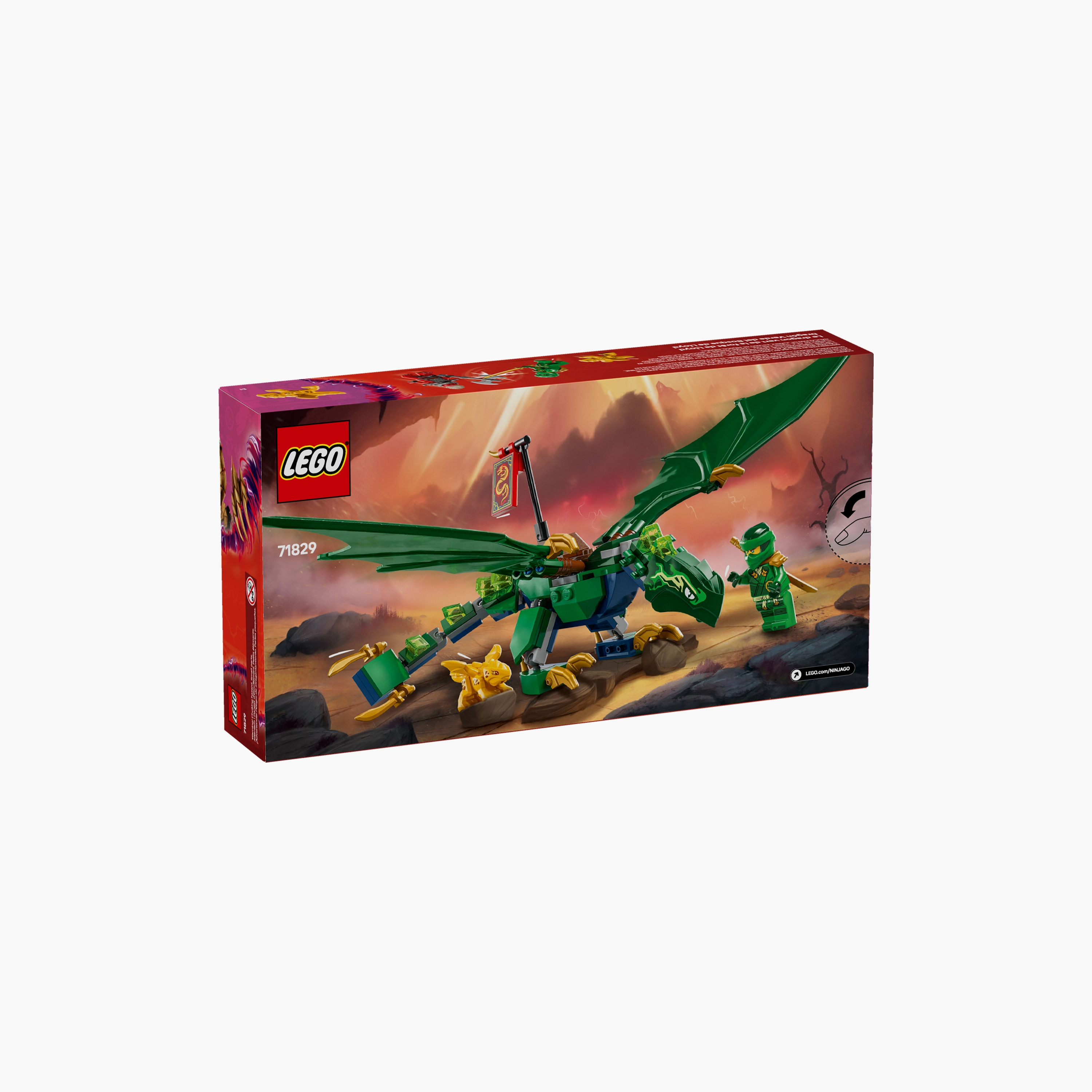LEGO® NINJAGO® Lloyd’s Green Forest Dragon Toy 71829-toys-buildingblocks-blocks-image-8