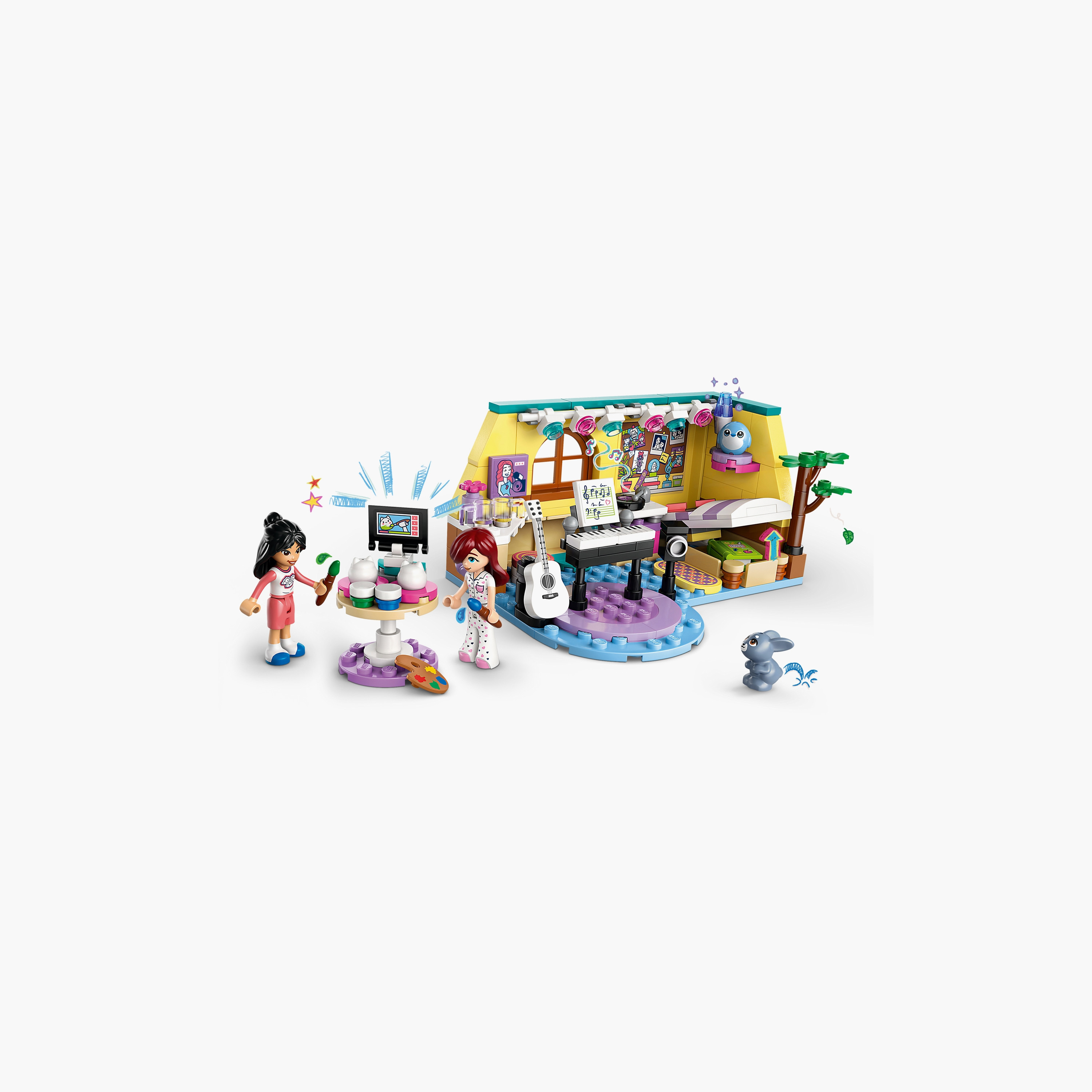 LEGO® Friends Paisley’s Room Pretend Play Bedroom Playset 42647-toys-blocksandpuzzles-image-5