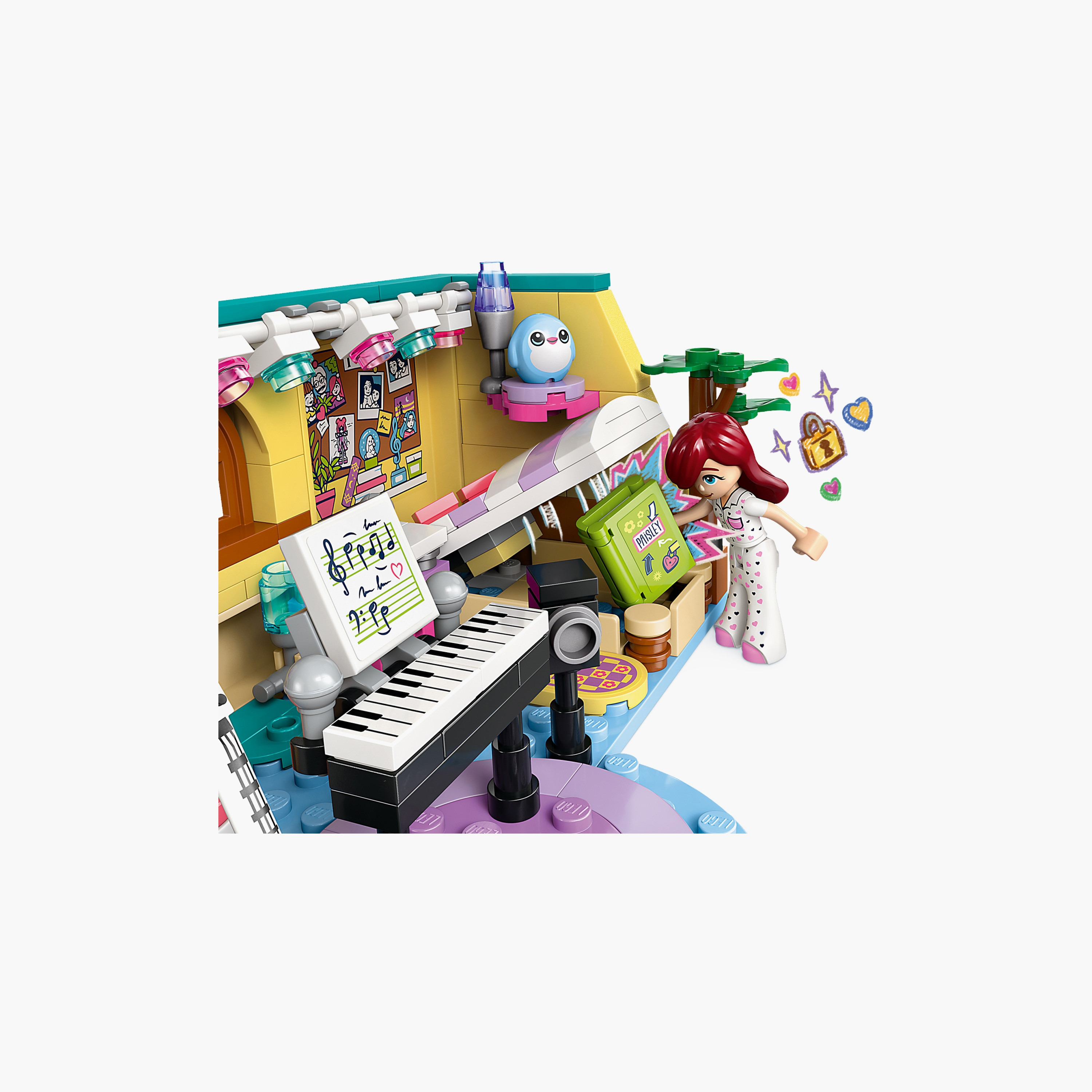 LEGO® Friends Paisley’s Room Pretend Play Bedroom Playset 42647-toys-blocksandpuzzles-image-7