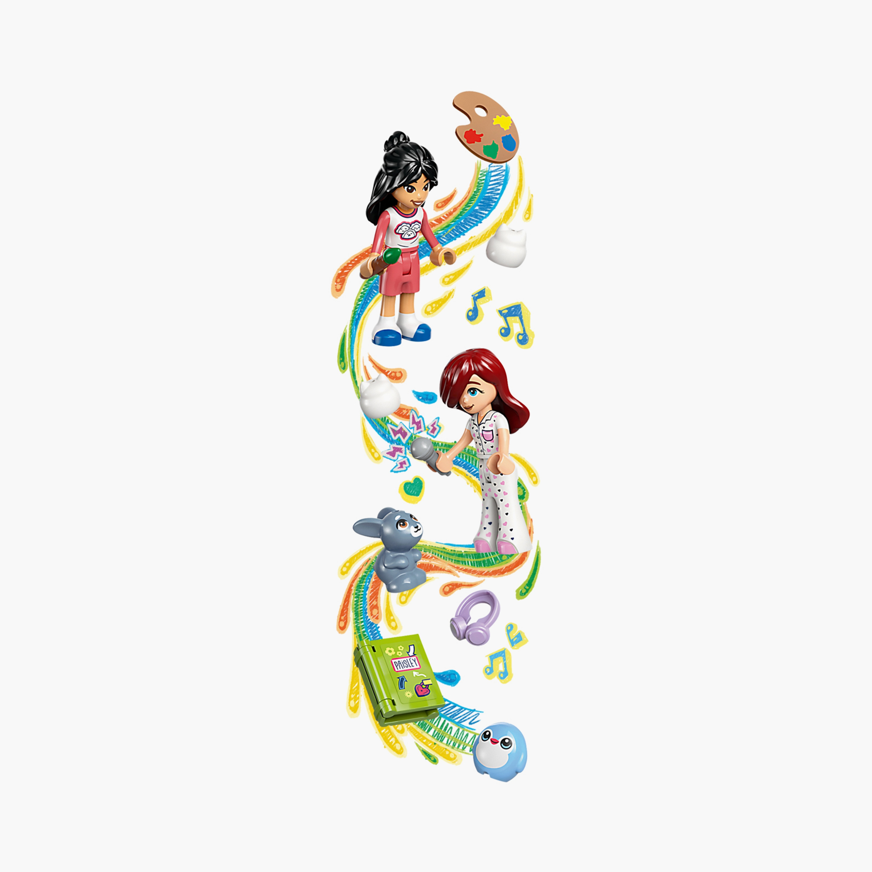 LEGO® Friends Paisley’s Room Pretend Play Bedroom Playset 42647-toys-blocksandpuzzles-image-8