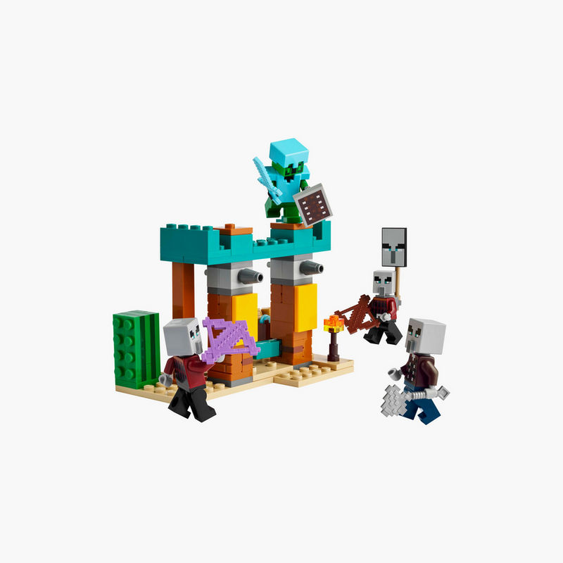 مجموعة دورية الصحراء الخاصة بالعدو من ليغو® Minecraft®‍‌‎ للأطفال 21267