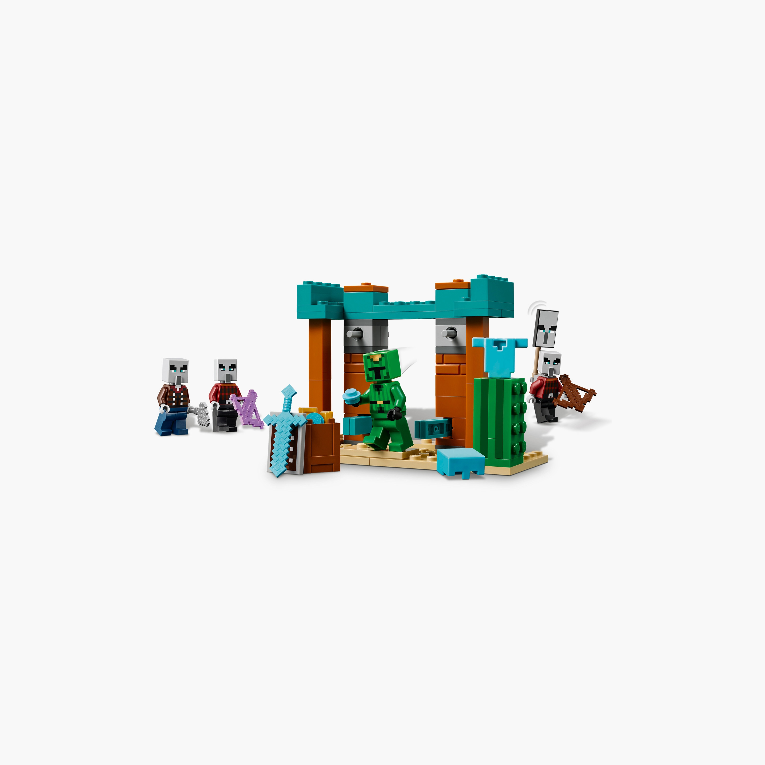 مجموعة دورية الصحراء الخاصة بالعدو من ليغو® Minecraft®‍‌‎ للأطفال 21267-toys-buildingblocks-blocks-image-3