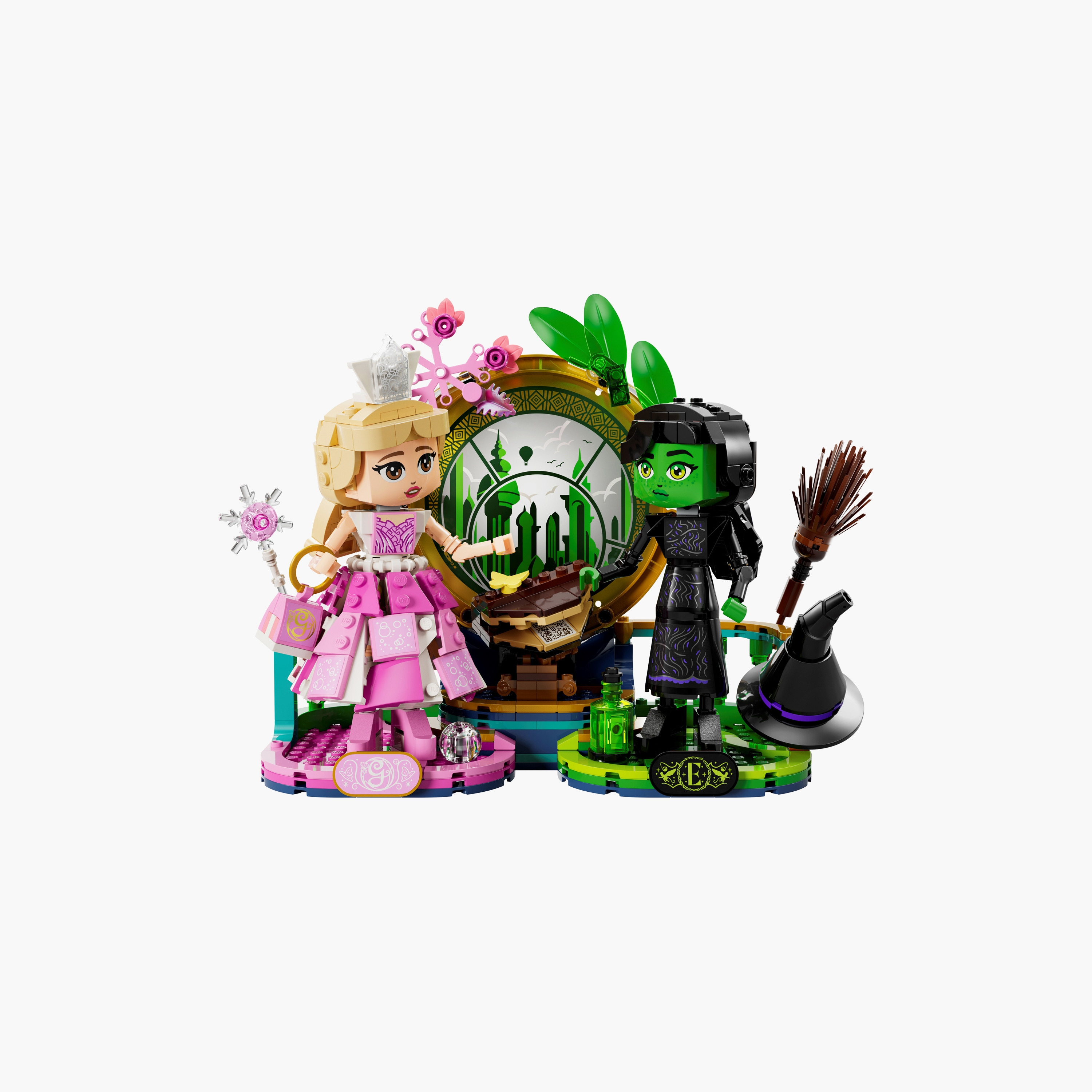 LEGO® Wicked Elphaba & Glinda Figures Fantasy Toy Construction Playset 75682-toys-buildingblocks-blocks-image-1