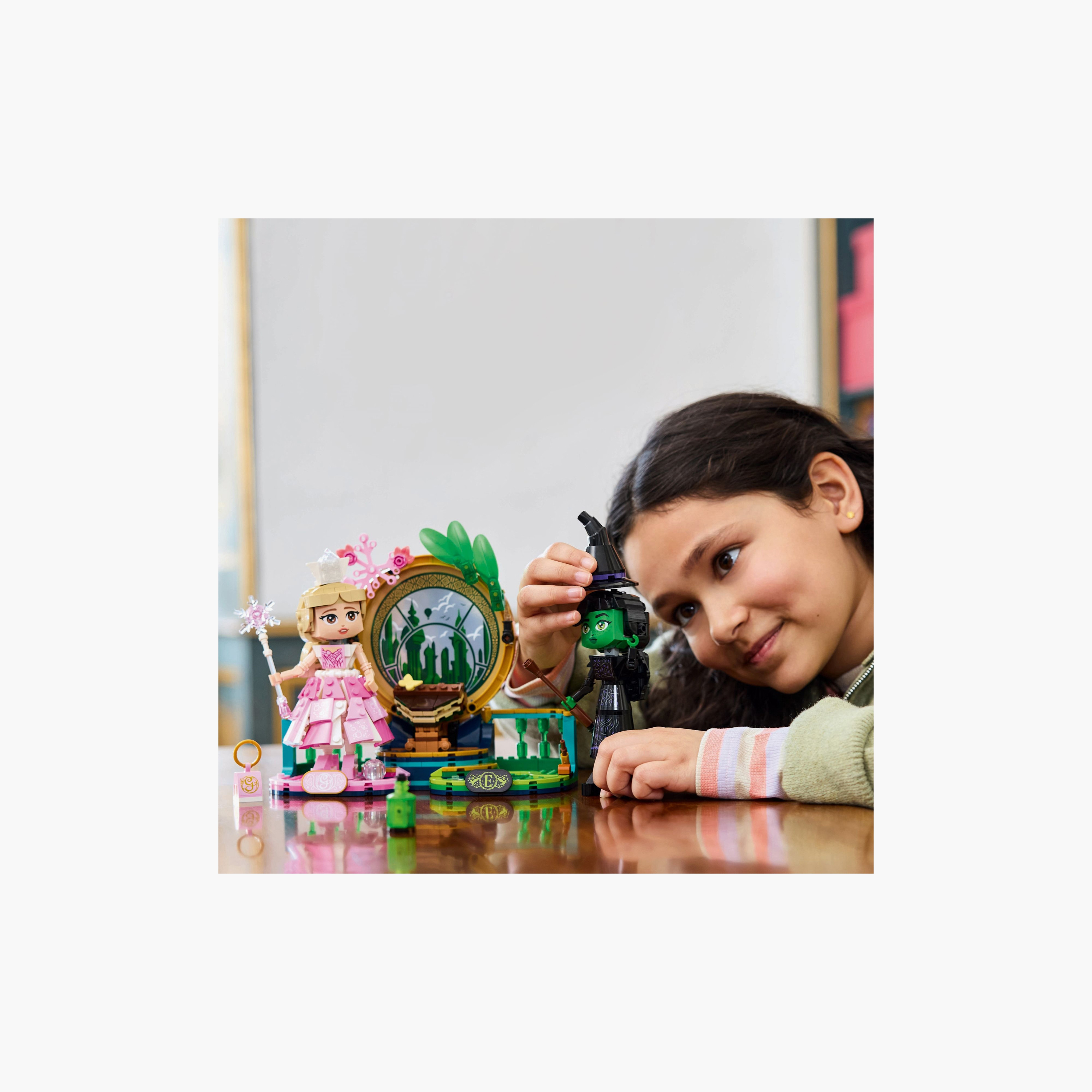 LEGO® Wicked Elphaba & Glinda Figures Fantasy Toy Construction Playset 75682-toys-buildingblocks-blocks-image-7