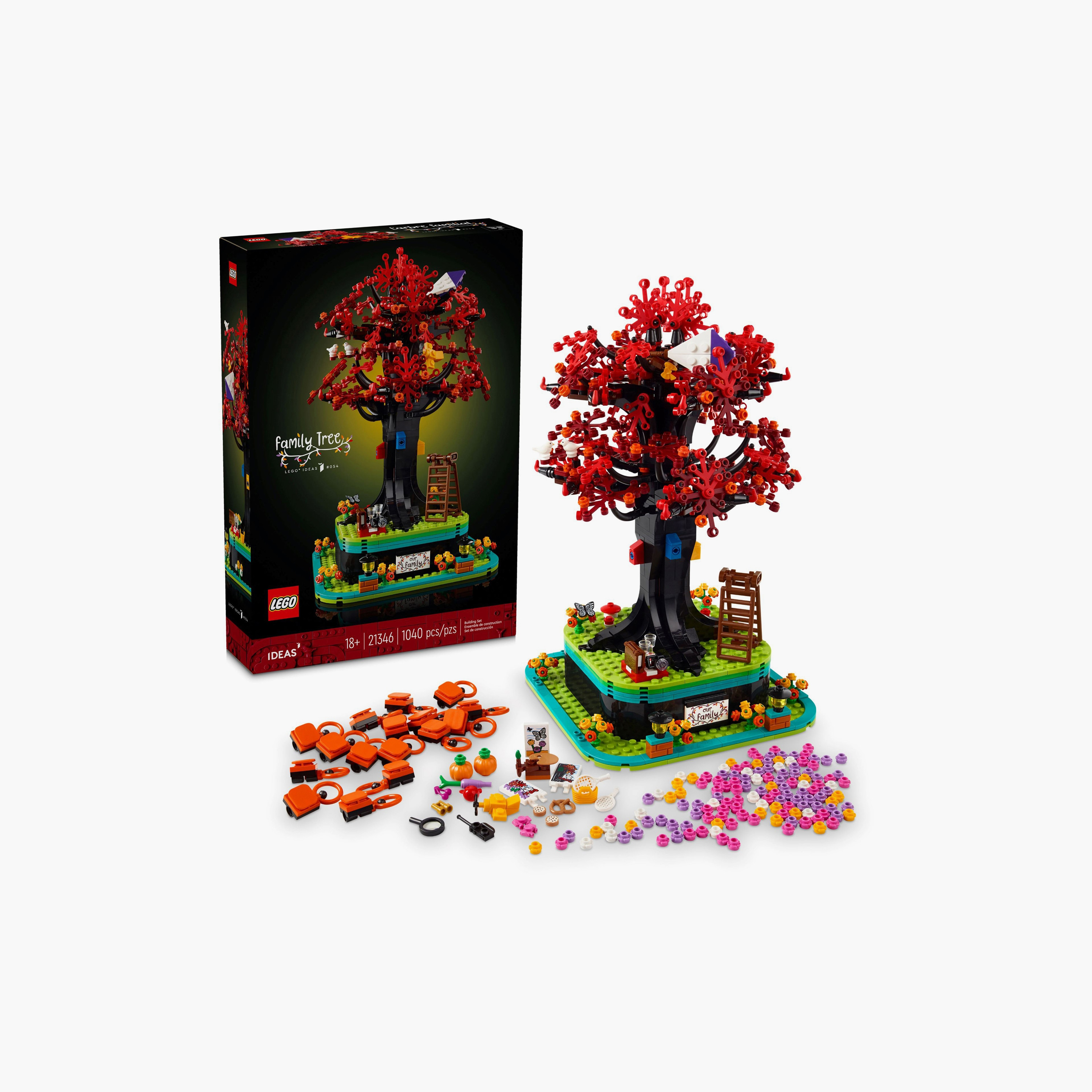 شجرة العائلة 21346 من LEGO® Ideas، هدية للبالغين-toys-buildingblocks-blocks-image-8