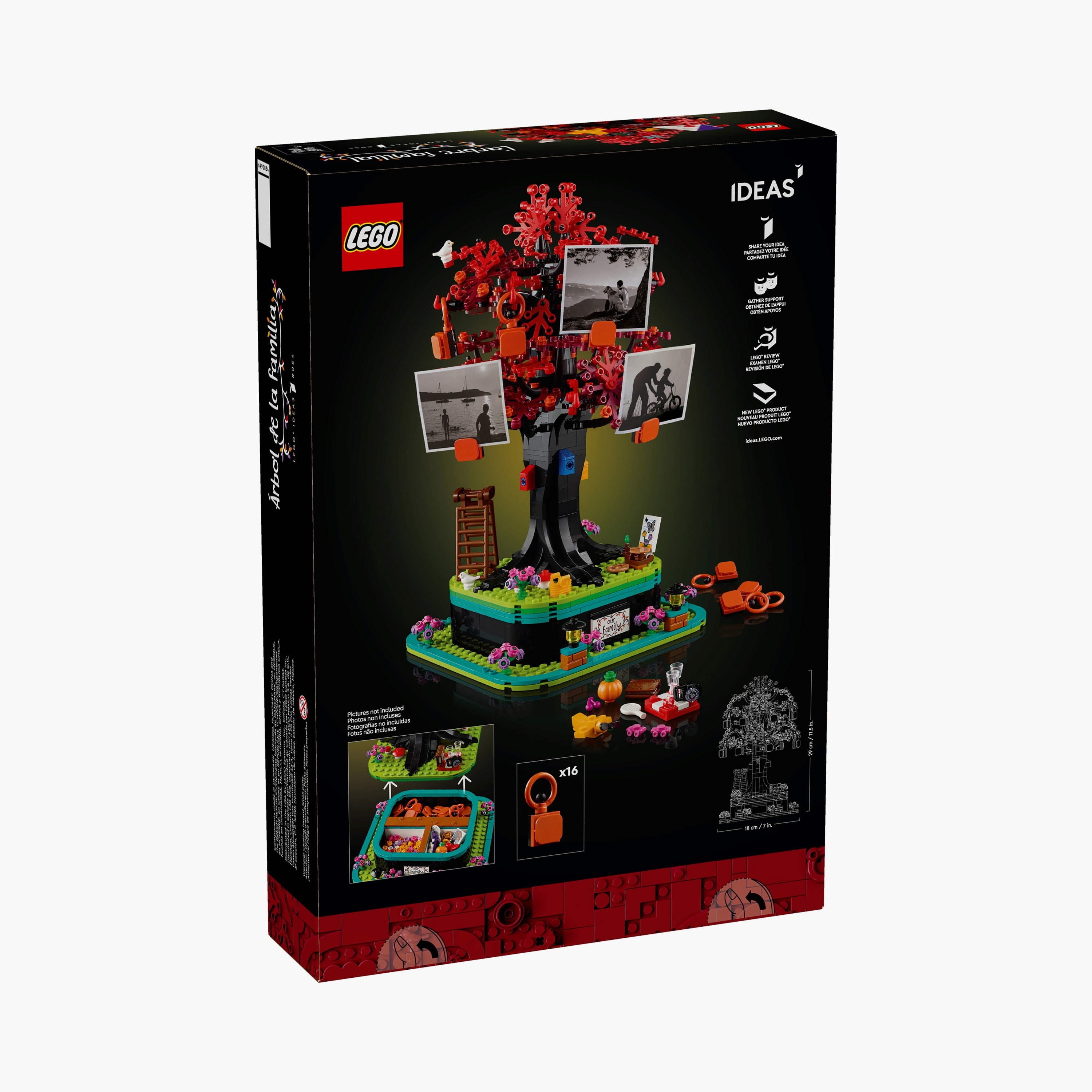 شجرة العائلة 21346 من LEGO® Ideas، هدية للبالغين-toys-buildingblocks-blocks-image-4