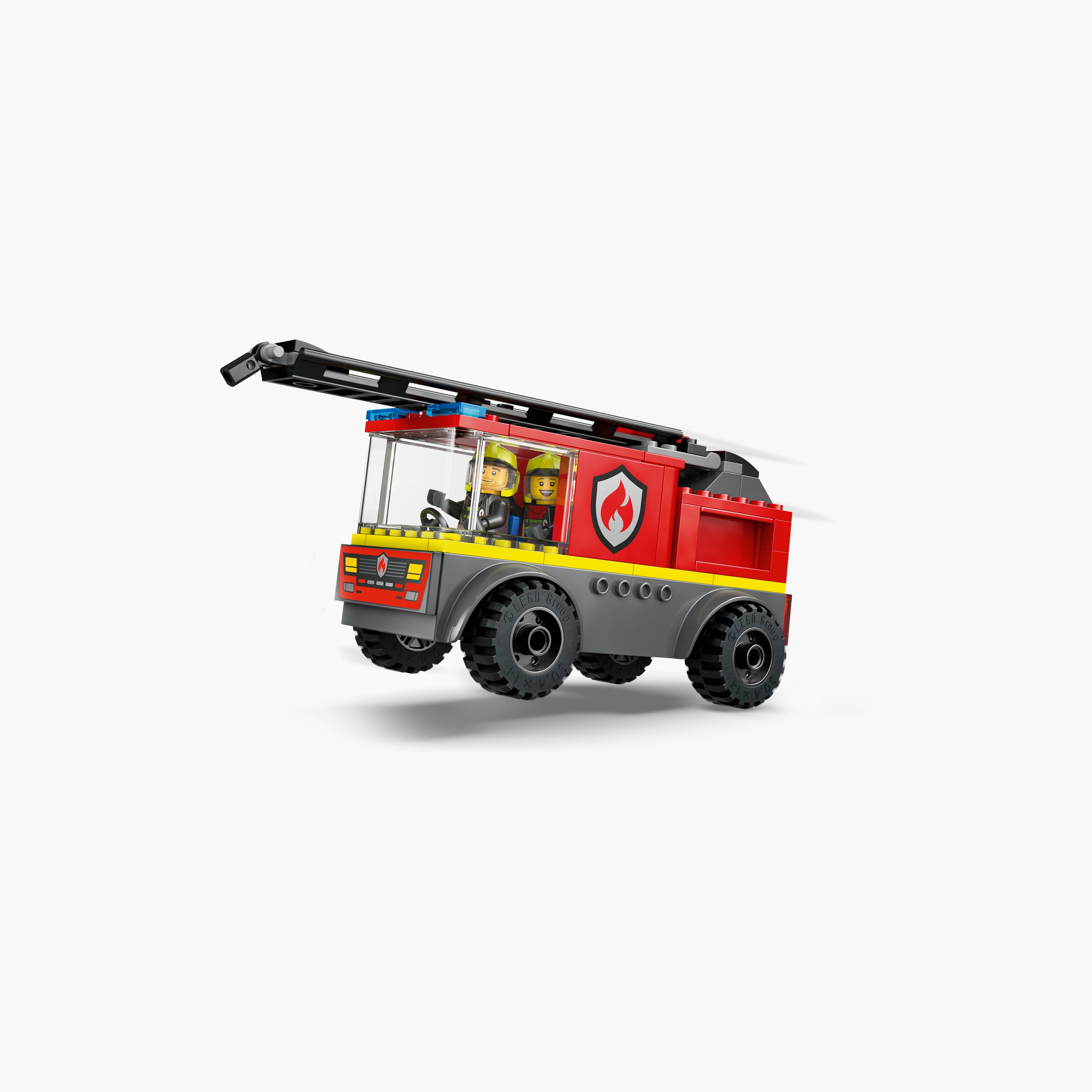 LEGO® City Fire Engine with Ladder, Firefighter Toy Vehicle Gift for Kids 60463-toys-buildingblocks-blocks-image-3