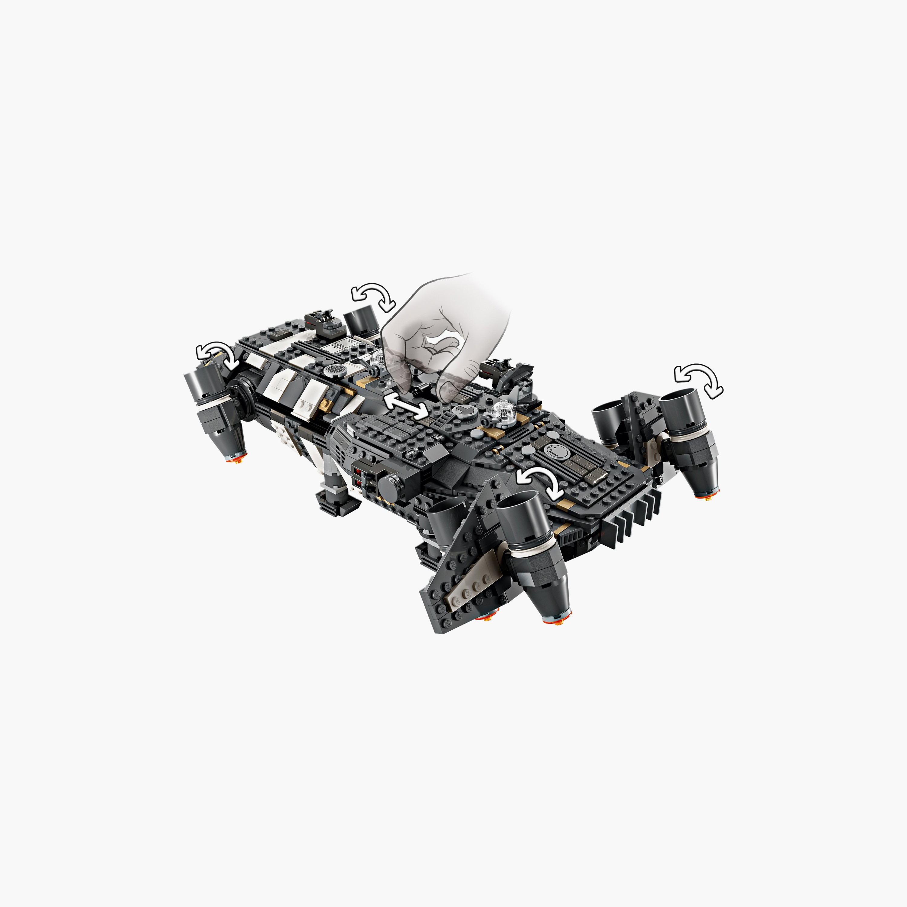 LEGO® Star Wars: Skeleton Crew The Onyx Cinder 75374-toys-buildingblocks-blocks-image-7