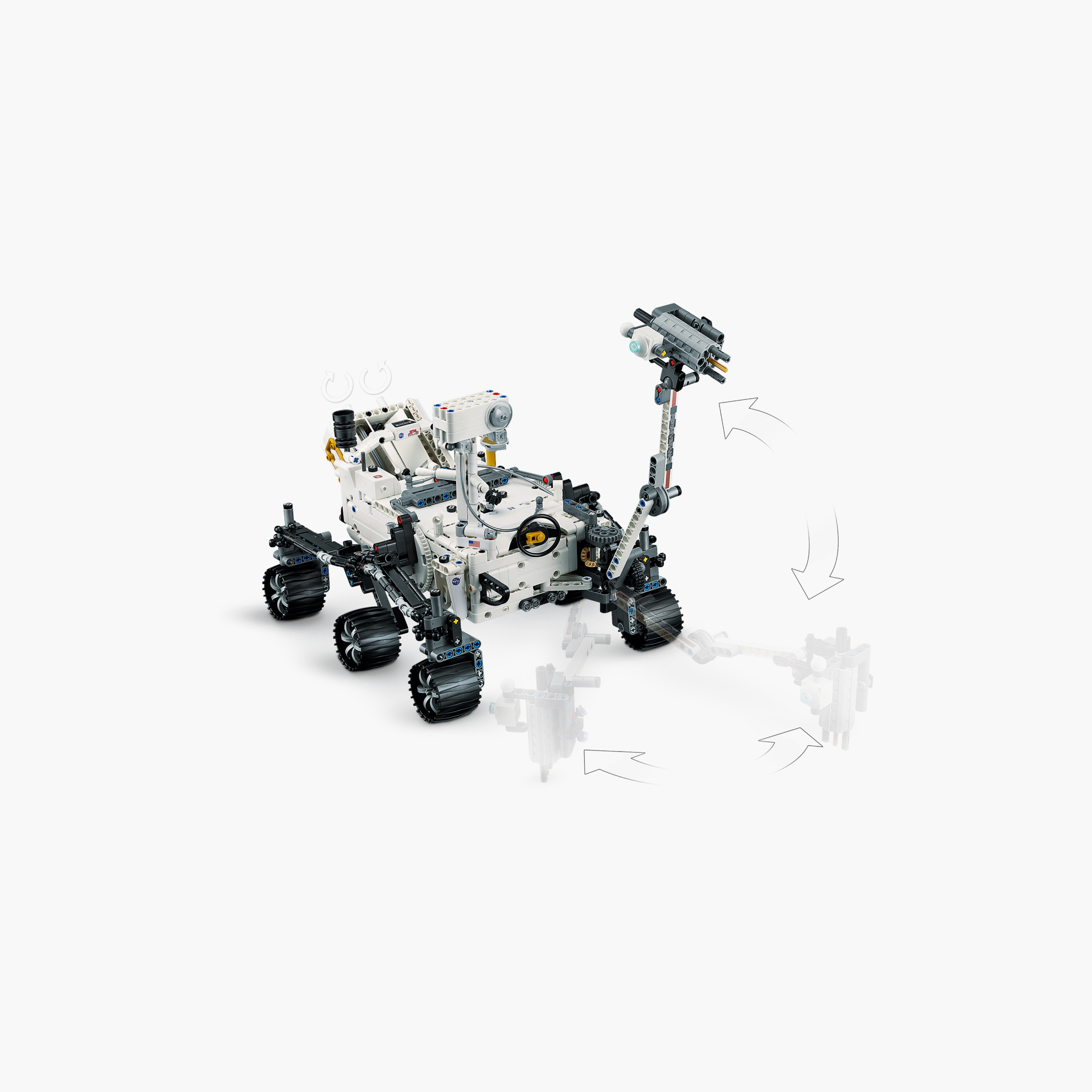 مجموعة لعبة بناء مركبة ناسا المتجولة برسفيرنس
لاستكشاف المريخ 42158 من ™LEGO® Technic (1132 قطعة)-toys-buildingblocks-blocks-image-6