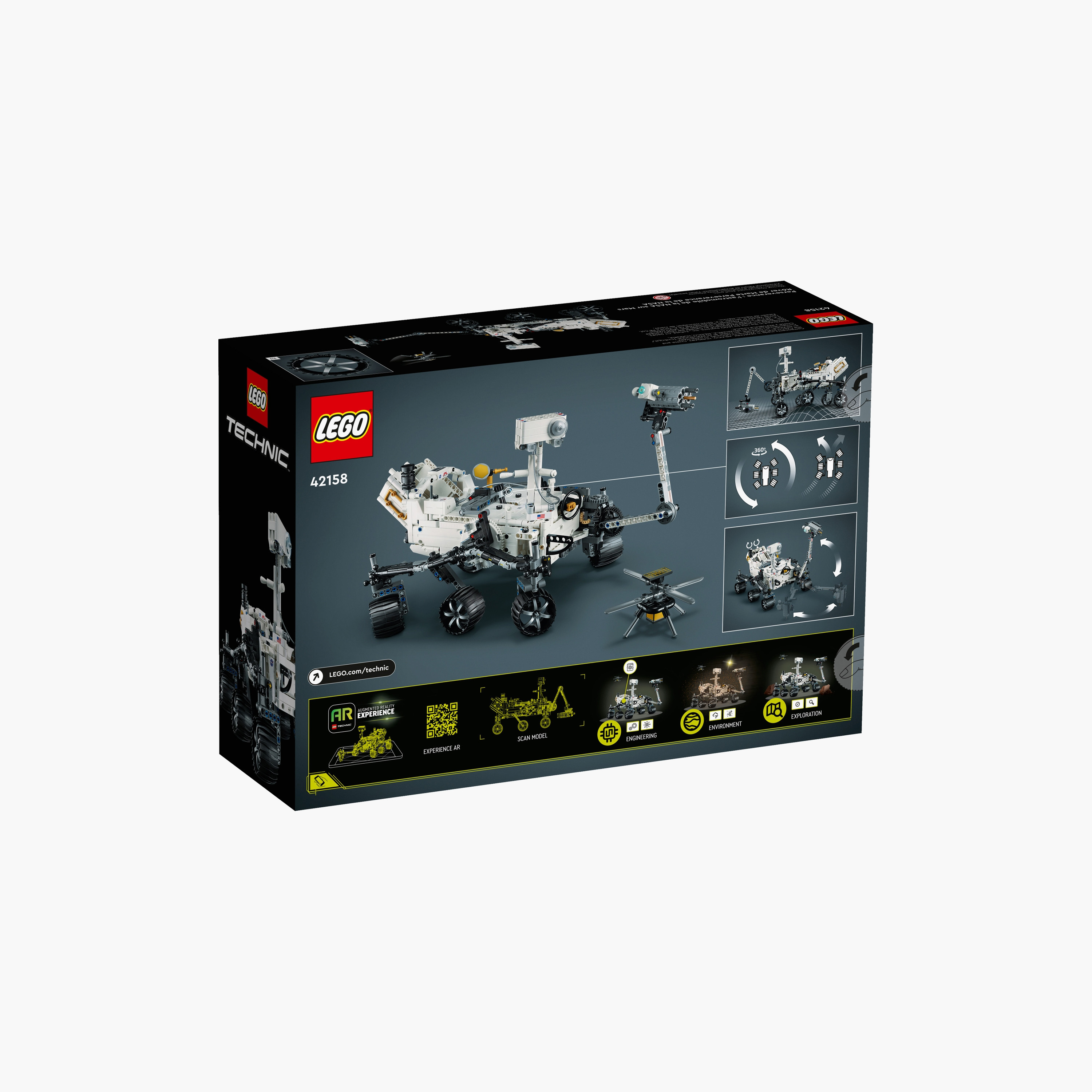 مجموعة لعبة بناء مركبة ناسا المتجولة برسفيرنس
لاستكشاف المريخ 42158 من ™LEGO® Technic (1132 قطعة)-toys-buildingblocks-blocks-image-7