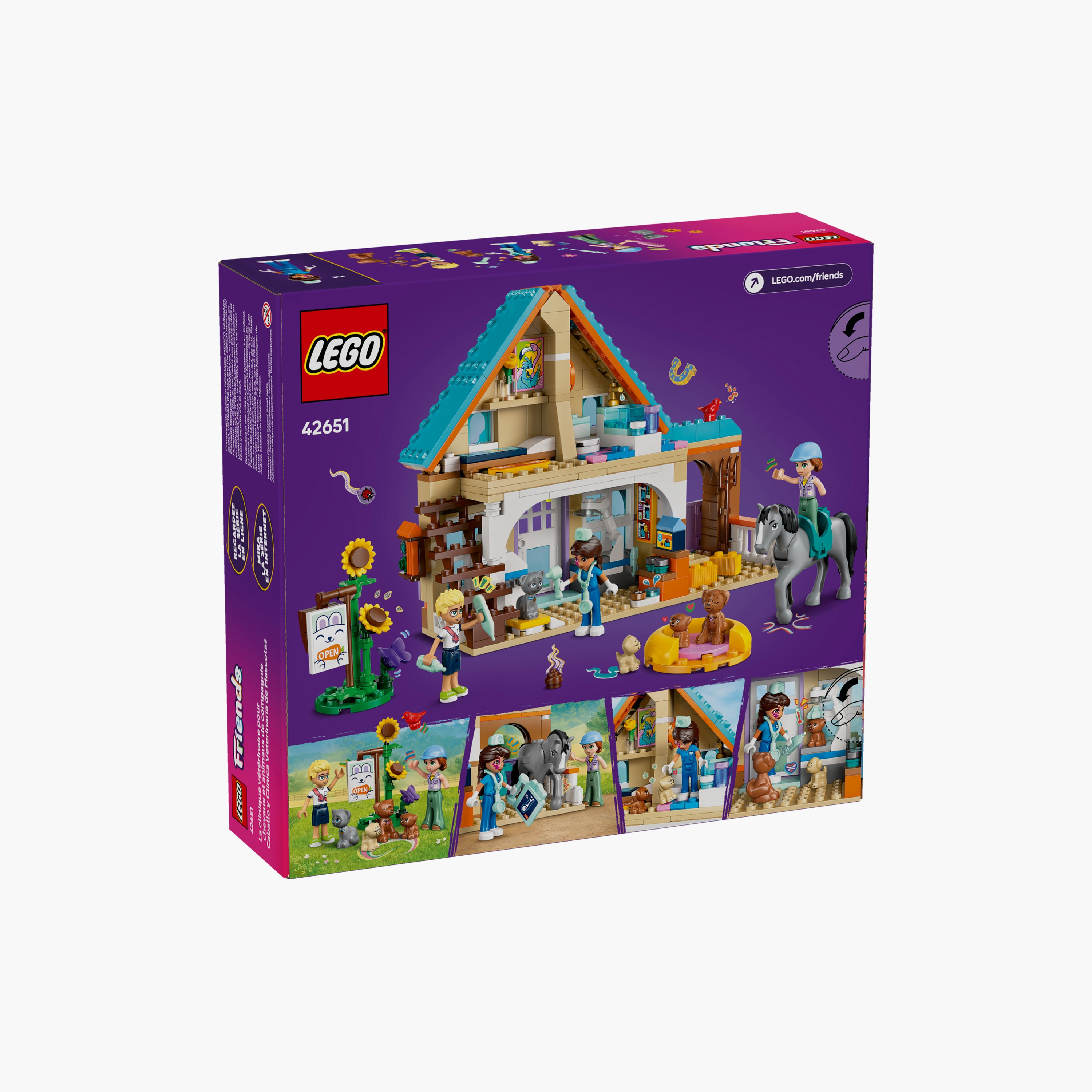 لعبة التظاهر الحصان والعيادة البيطرية من ليغو® فريندز‏ 42651-toys-buildingblocks-blocks-image-11