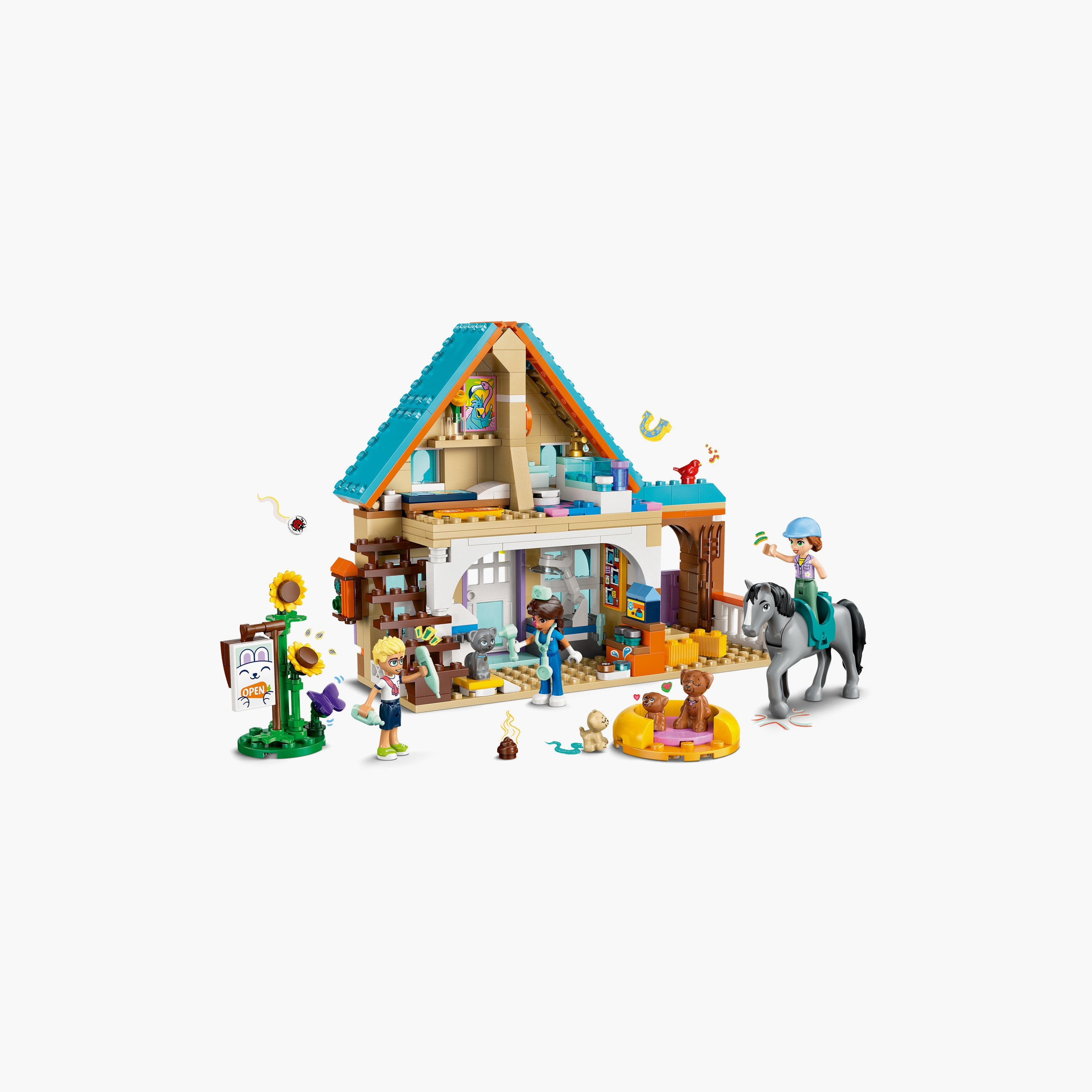 لعبة التظاهر الحصان والعيادة البيطرية من ليغو® فريندز‏ 42651-toys-buildingblocks-blocks-image-3