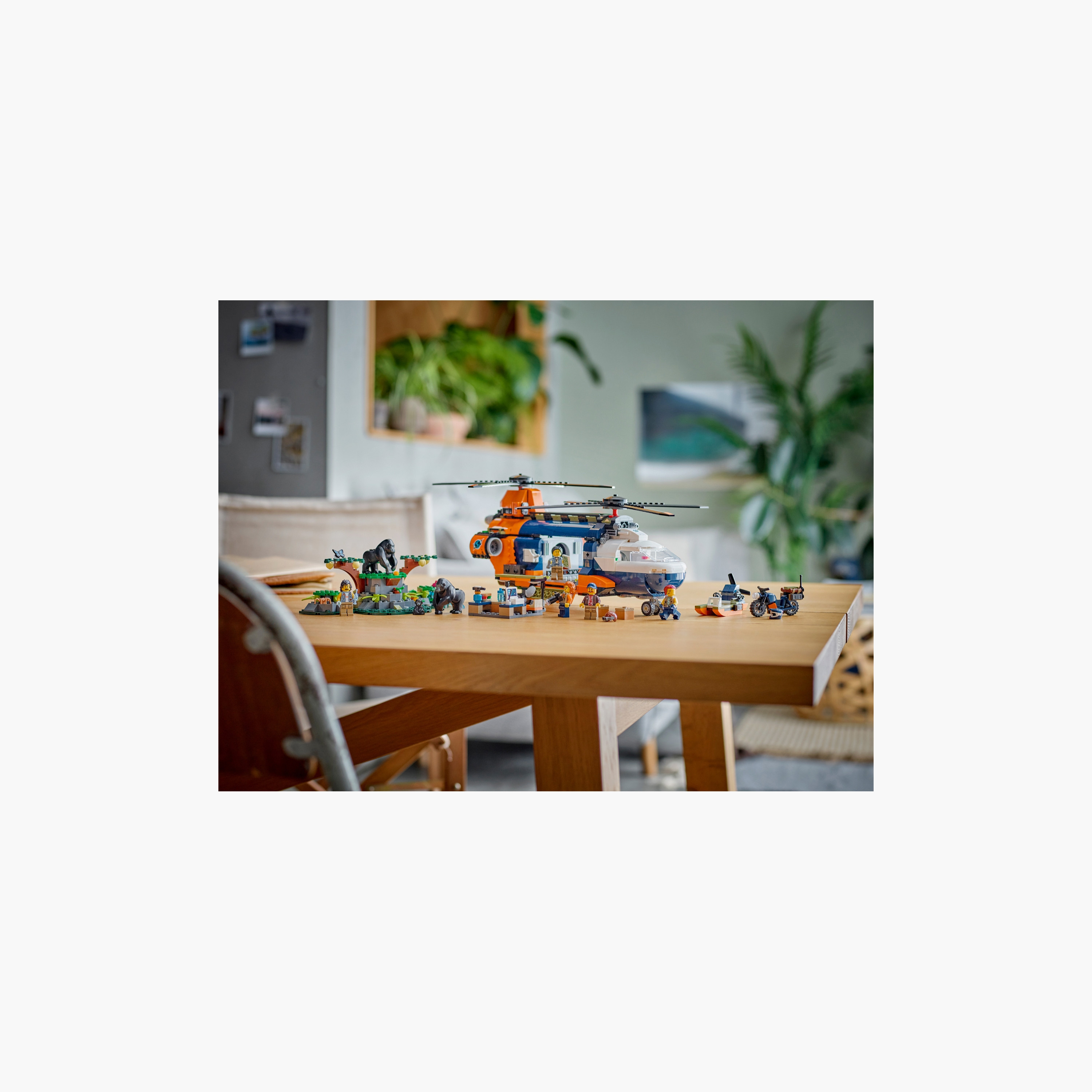 LEGO® City Jungle Explorer Helicopter at Base Camp Set 60437-toys-buildingblocks-blocks-image-4