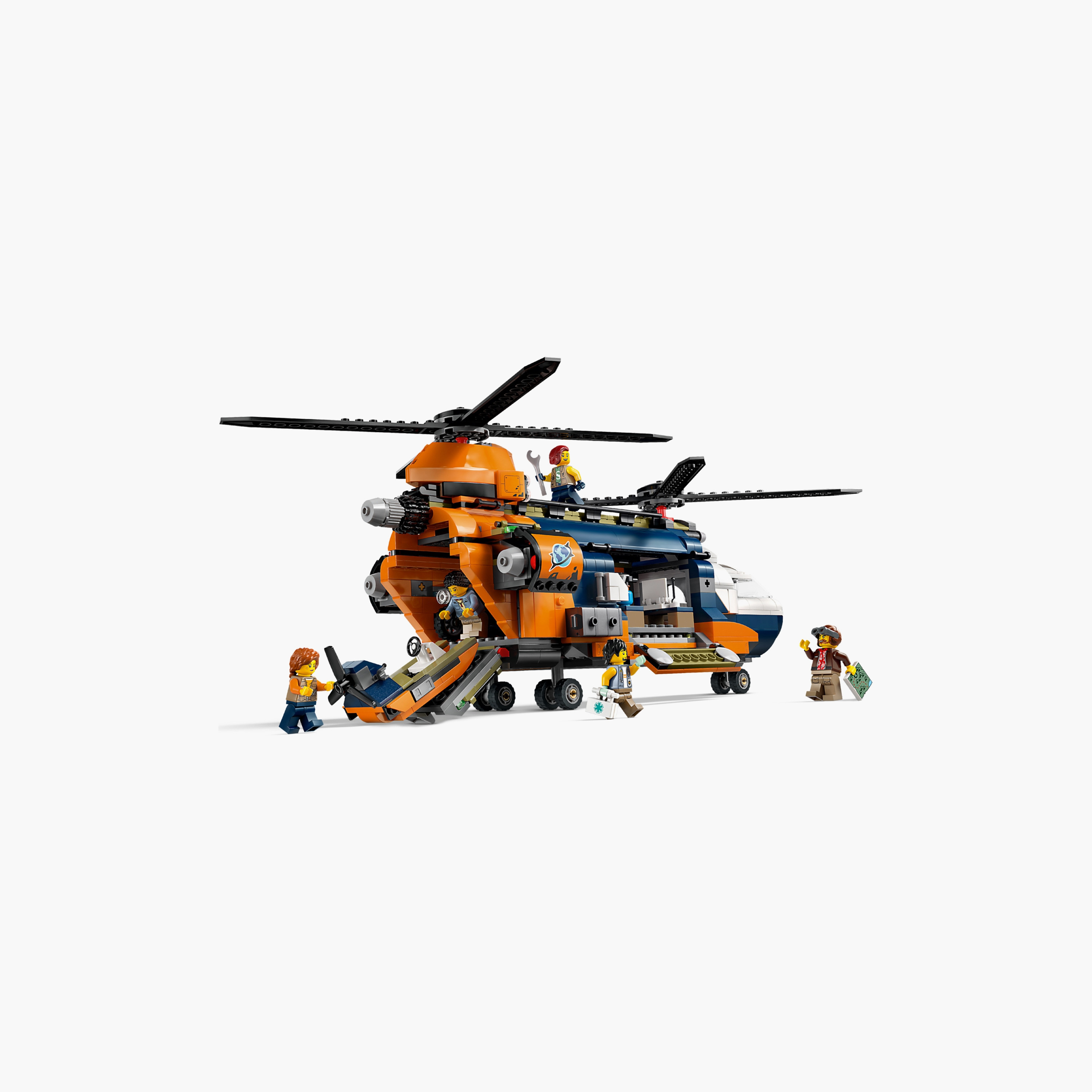 LEGO® City Jungle Explorer Helicopter at Base Camp Set 60437-toys-buildingblocks-blocks-image-6