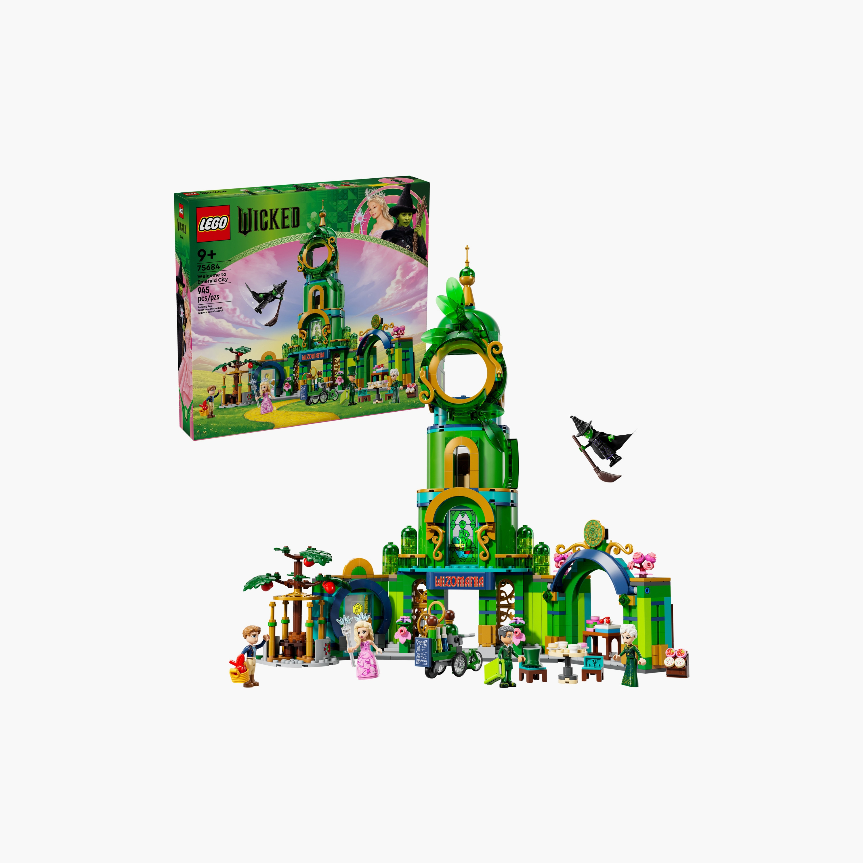 LEGO® Wicked Welcome to Emerald City Collectible Toy 75684-toys-buildingblocks-blocks-image-5