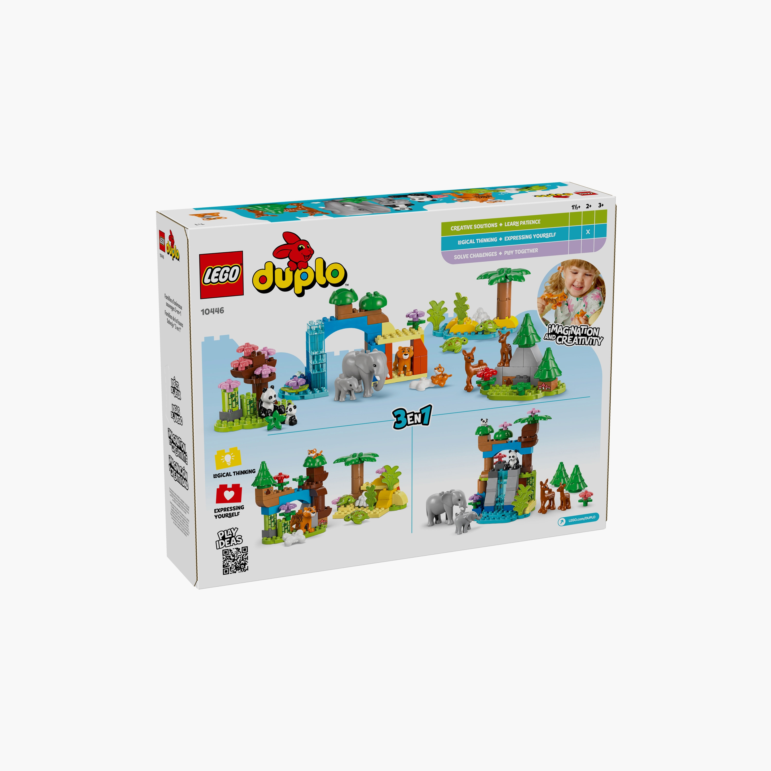 LEGO® DUPLO® Town 3in1 Wild Animal Families Set Learning Toy 10446-toys-blocksandpuzzles-image-9