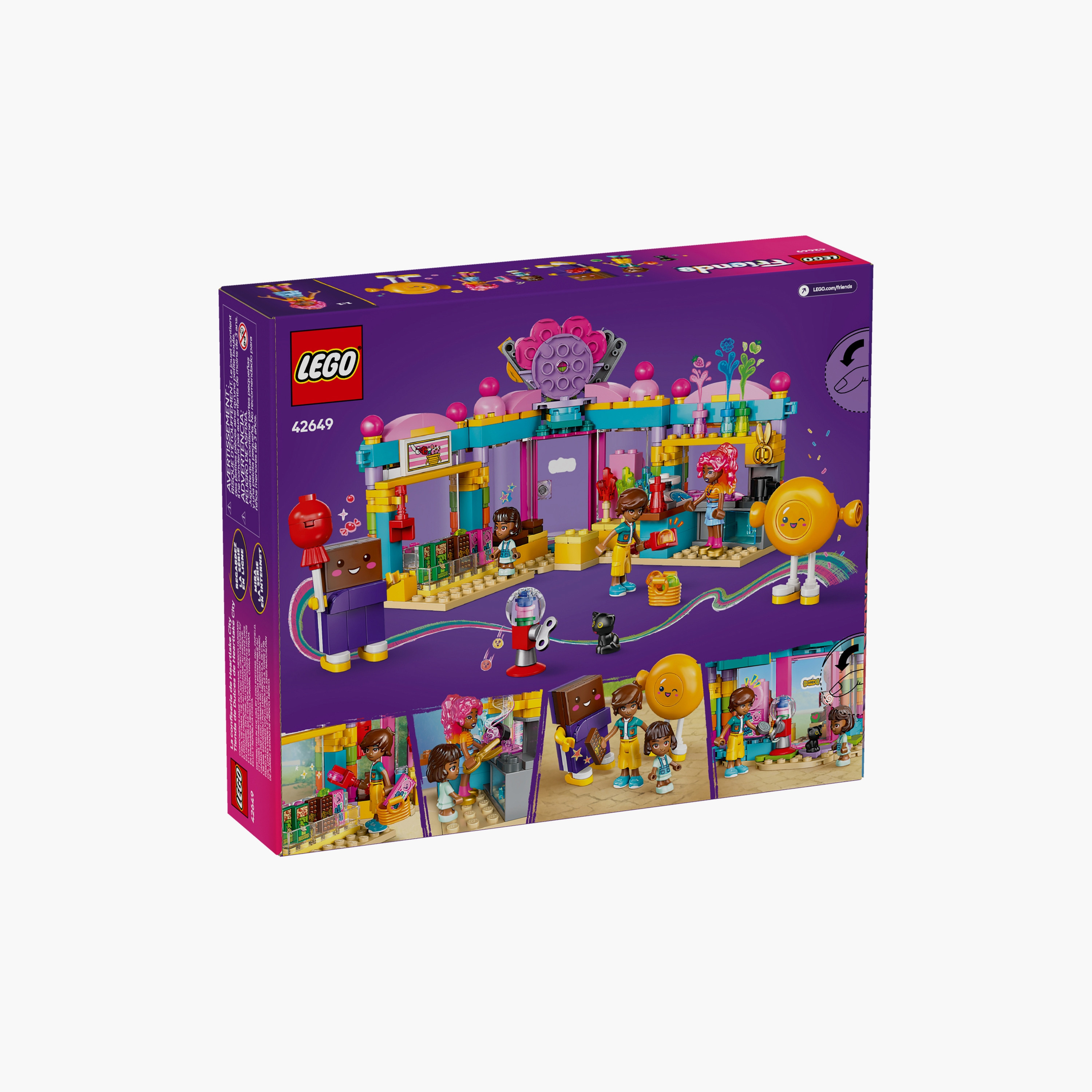 مجموعة اللعب التخيلي محل الحلوى في هارتليك سيتي من ليجو® فريندز 42649-toys-buildingblocks-blocks-image-2