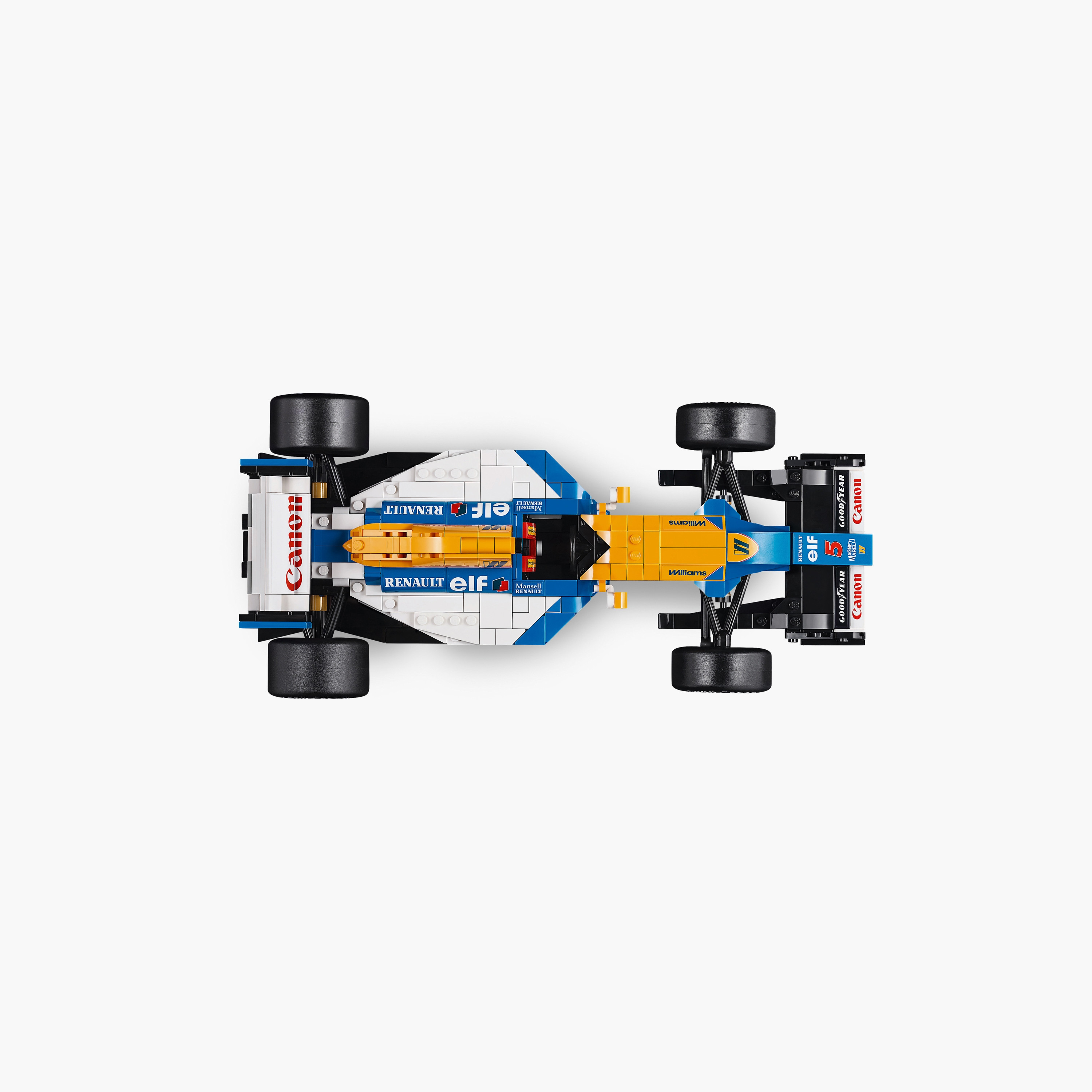 LEGO 10353 Icons Williams Racing FW14B & Nigel Mansell F1 Model Car-toys-buildingblocks-blocks-image-7