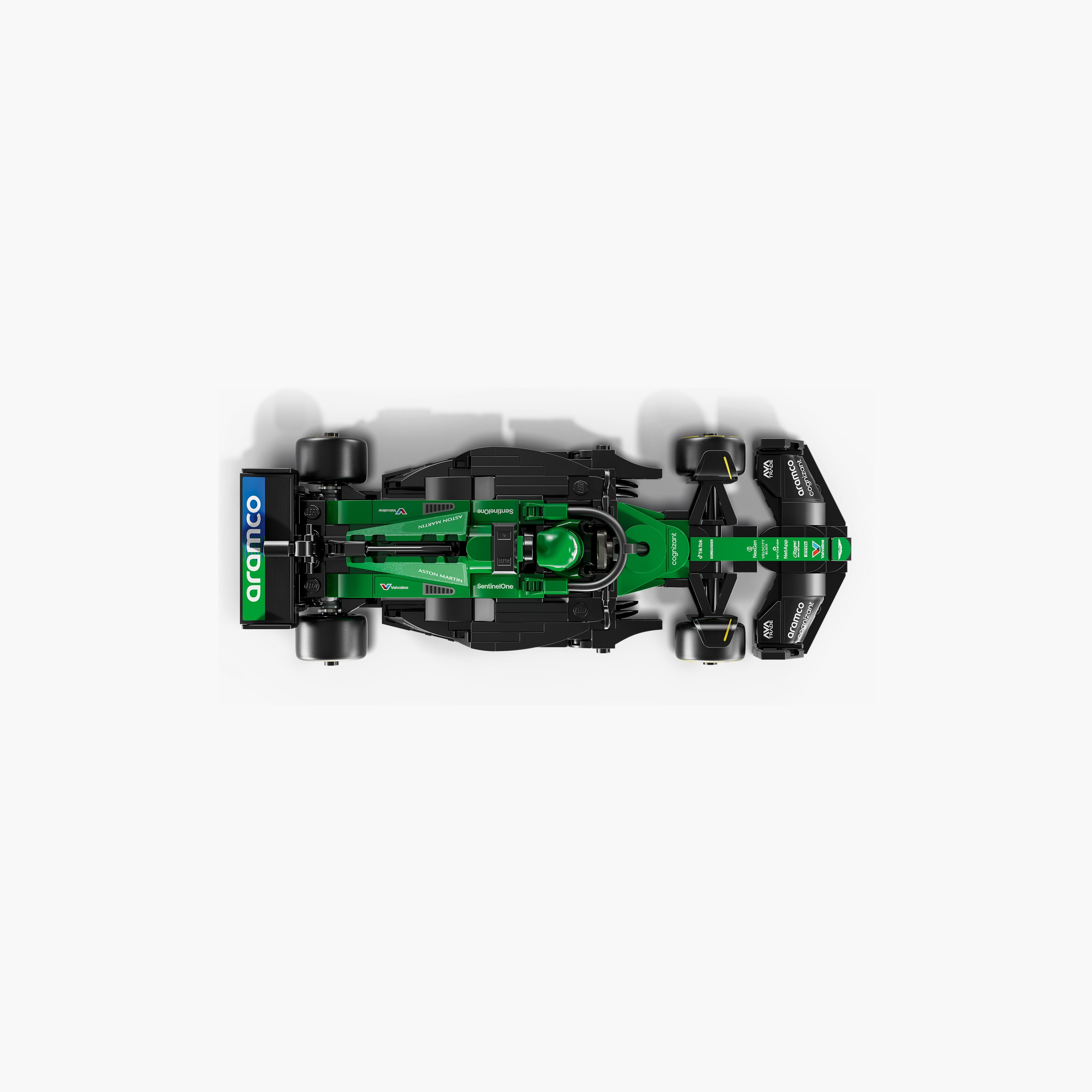 LEGO® Speed Champions Aston Martin Aramco F1® AMR24 Race Car Vehicle Set 77245-toys-buildingblocks-blocks-image-4