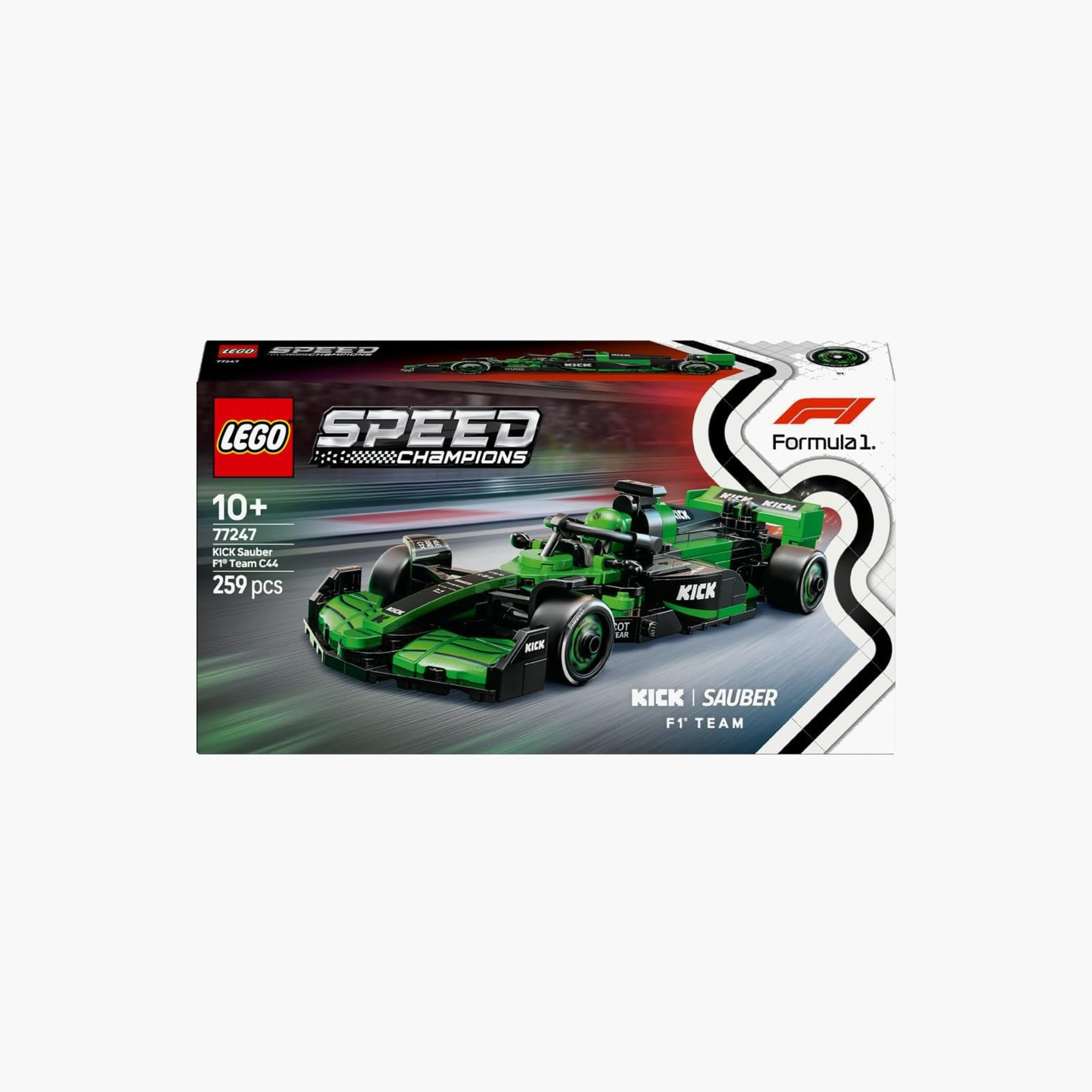 لعبة سيارة السباق KICK Sauber F1® Team C44 من ليغو® Speed Champions‏ 77247-toys-buildingblocks-blocks-image-10