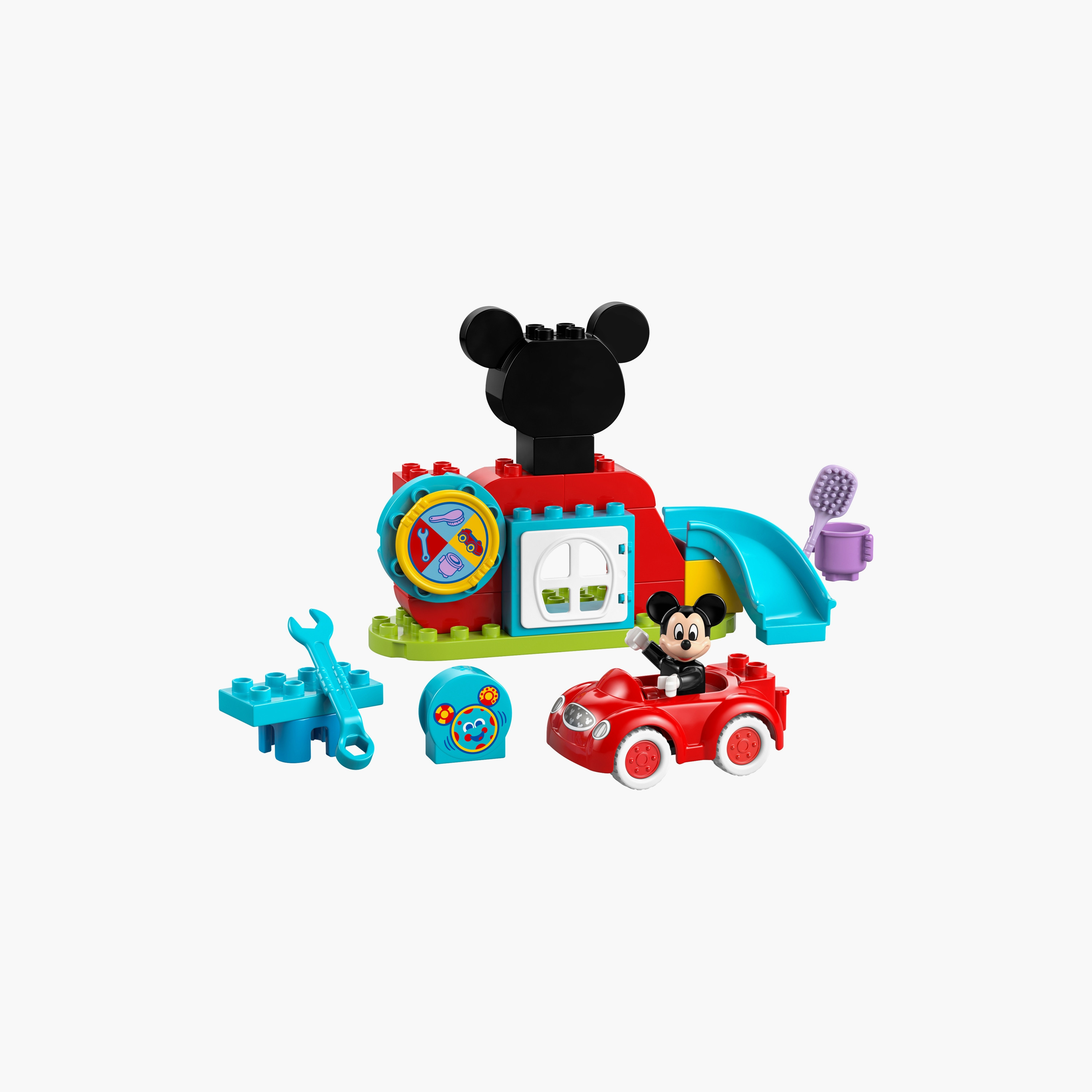 LEGO® DUPLO® | Disney Mickey Mouse Clubhouse & Car Building Kit 10454-toys-buildingblocks-blocks-image-1