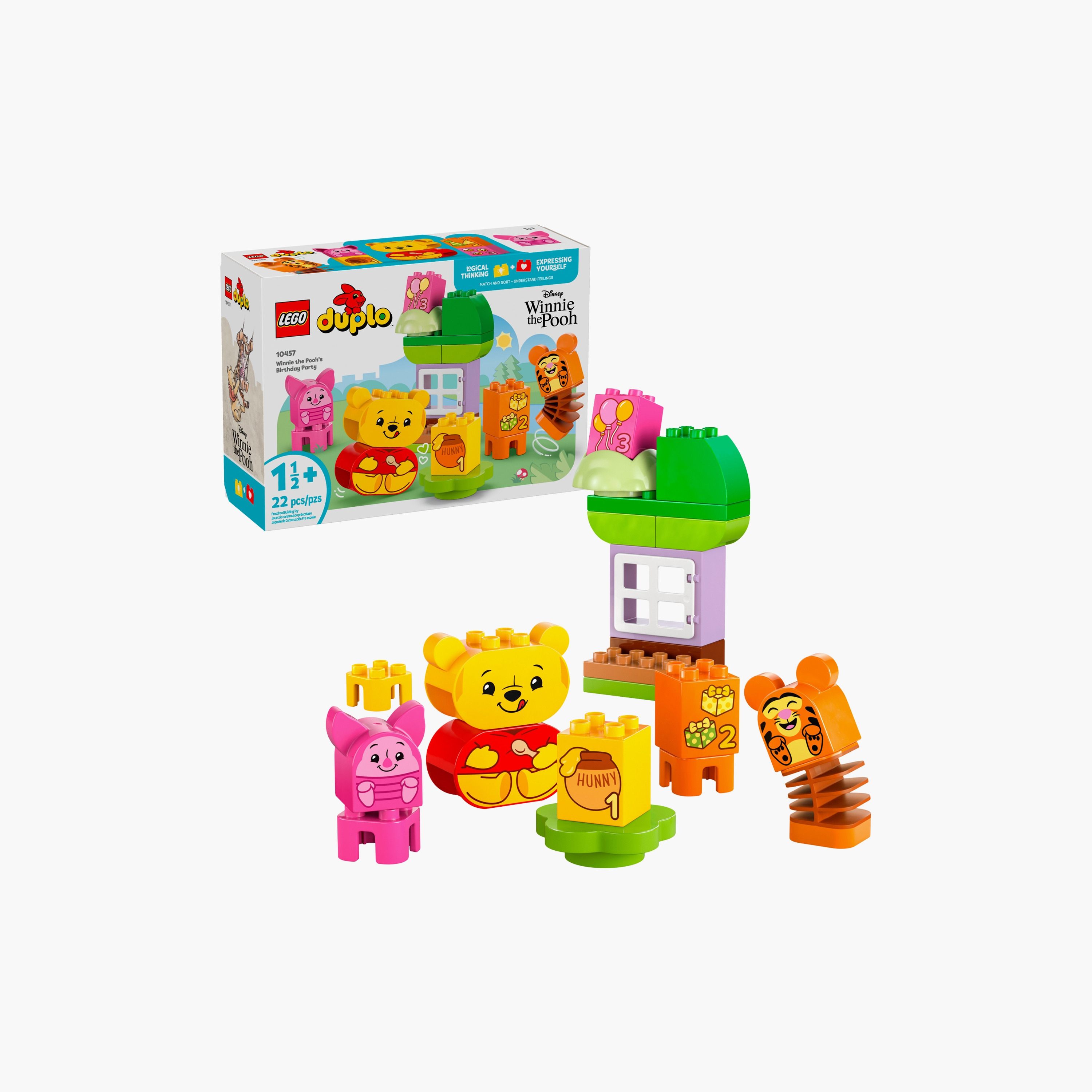 LEGO® DUPLO® | Disney Winnie the Pooh’s Birthday Party Building Set 10457-toys-buildingblocks-blocks-image-1