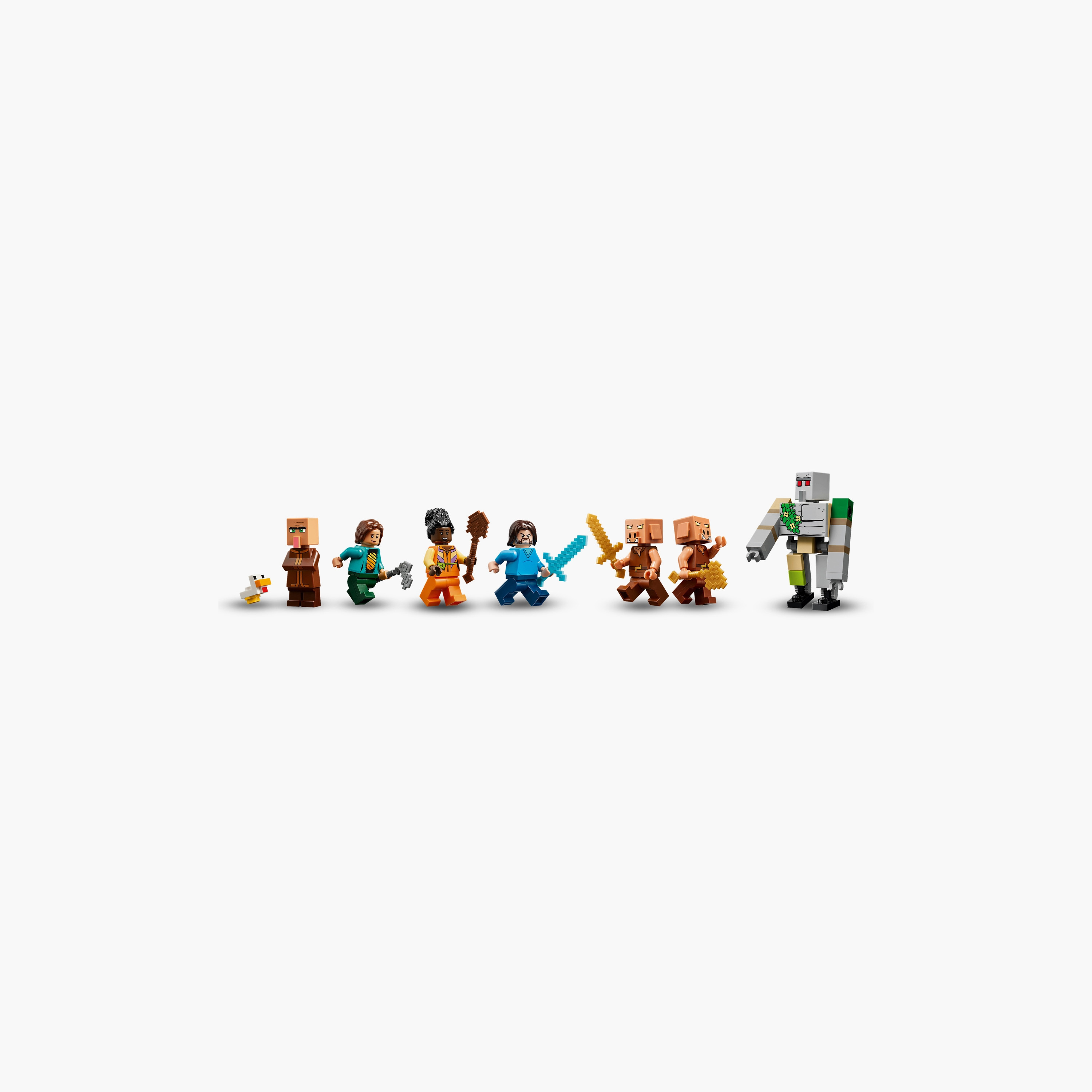 LEGO® Minecraft® The Ghast Balloon Village Attack, Gamer Gift Toy for Kids 21273-toys-buildingblocks-blocks-image-12