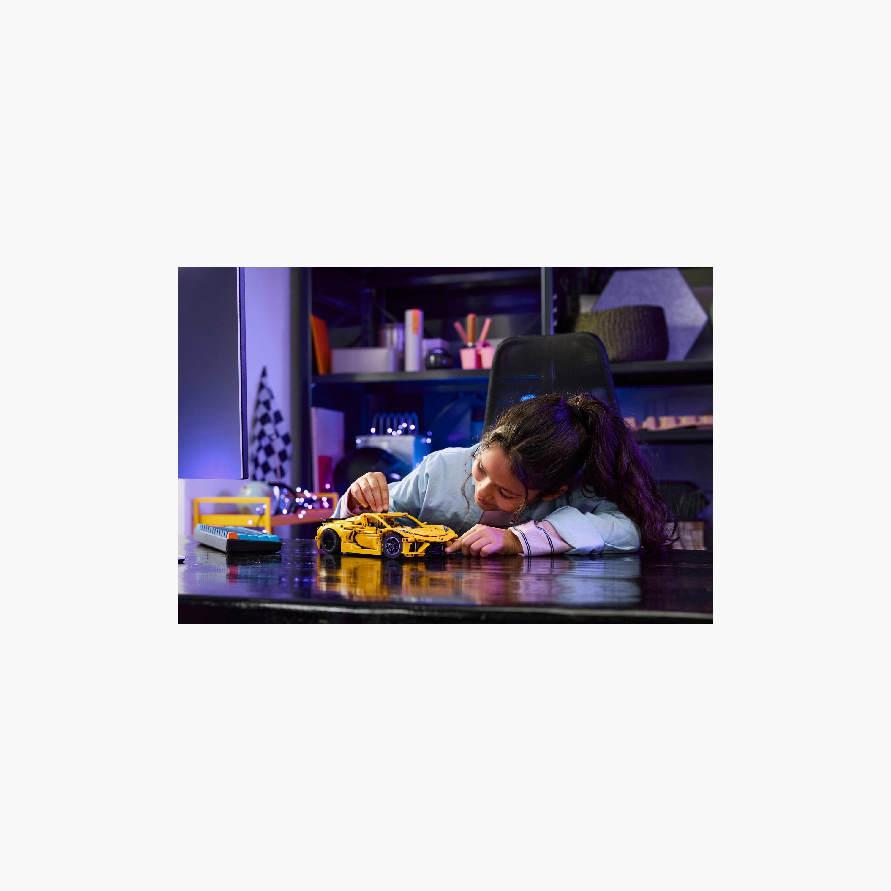 LEGO® Technic Chevrolet Corvette Stingray Car Model Kit Vehicle Toy 42205-toys-buildingblocks-blocks-image-8