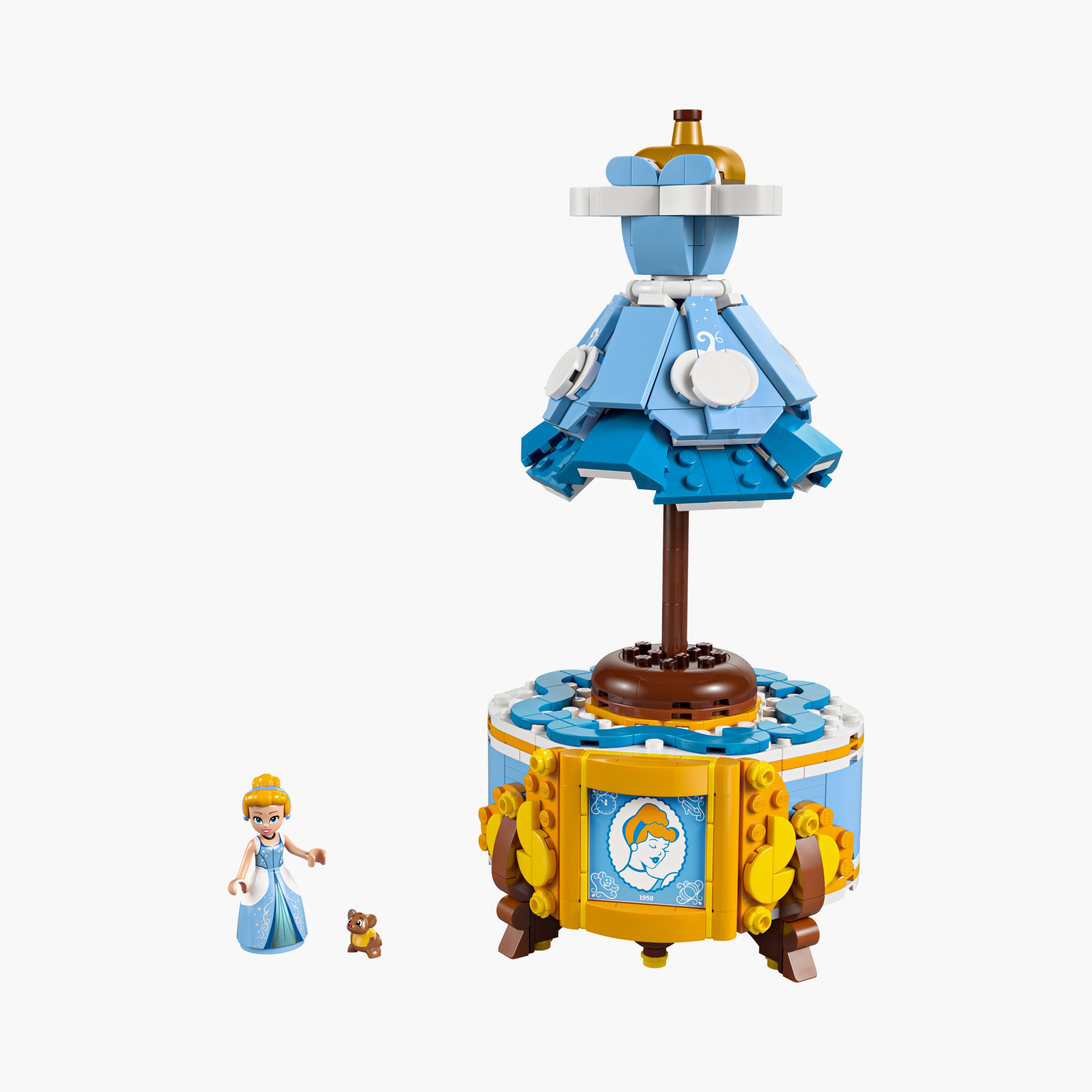 LEGO® ǀ Disney Princess Cinderella’s Dress Building Kit with Character 43266-toys-buildingblocks-blocks-image-1
