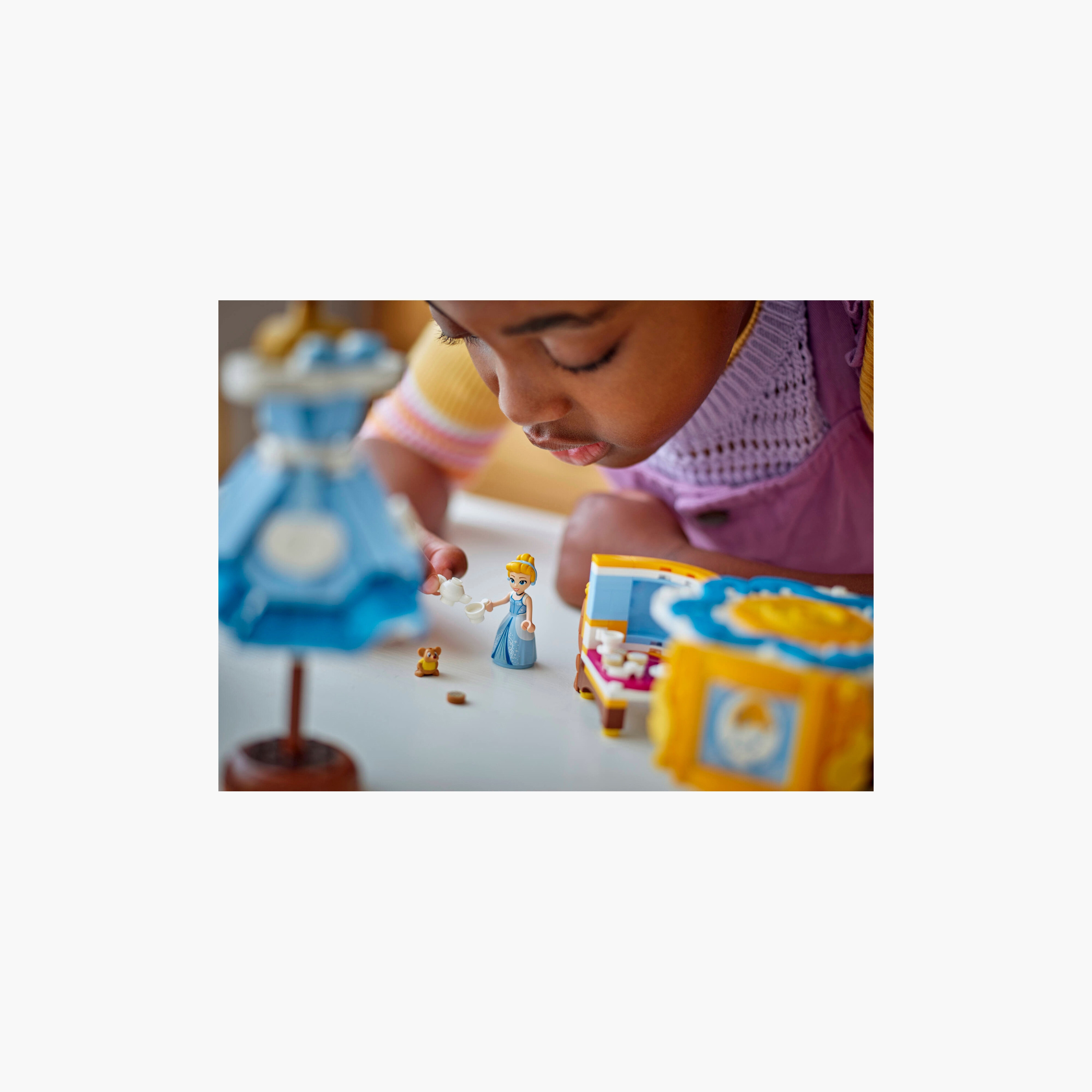 LEGO® ǀ Disney Princess Cinderella’s Dress Building Kit with Character 43266-toys-buildingblocks-blocks-image-4
