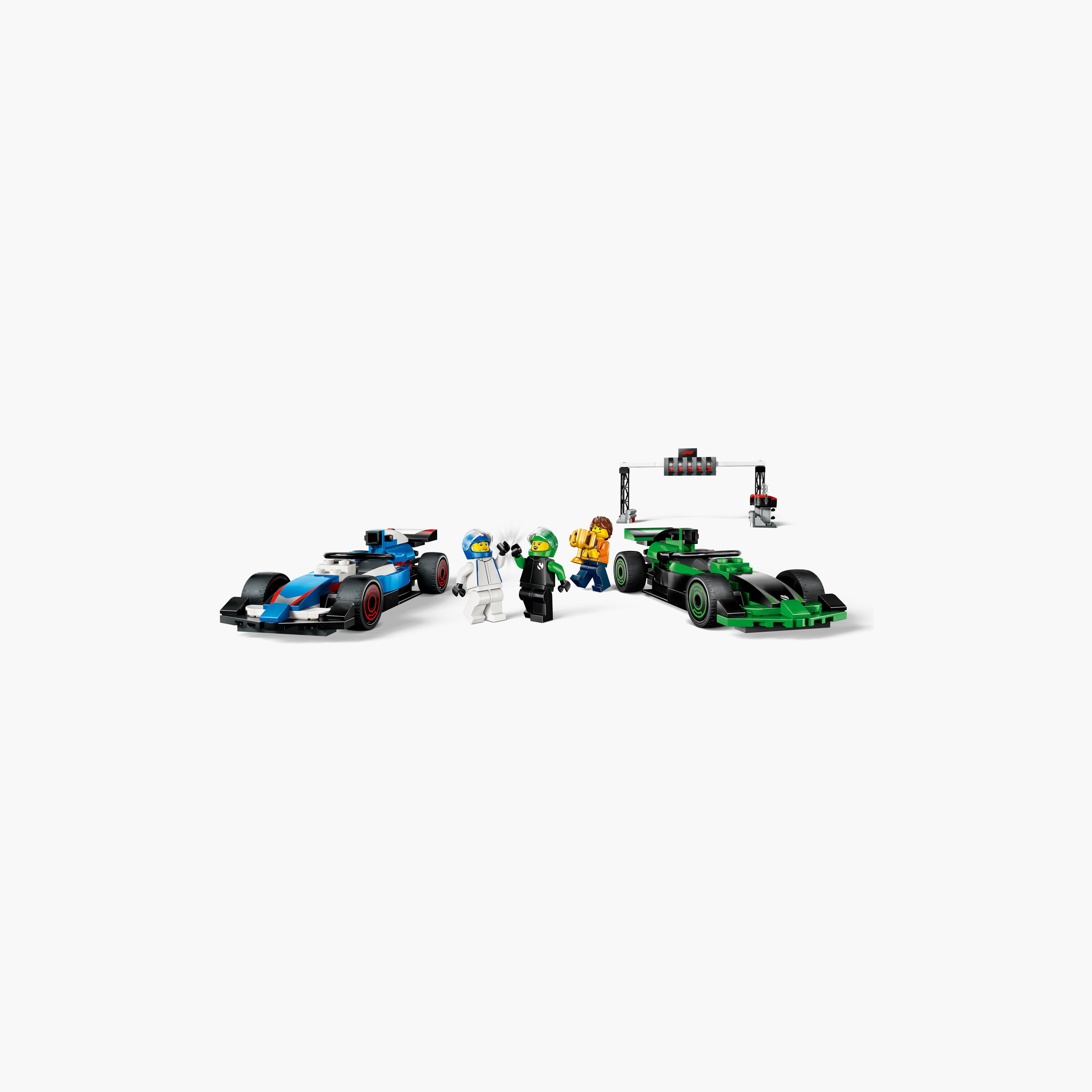 LEGO® City F1® Grid with VCARB & Sauber Race Cars Toy Vehicle Set 60474-toys-buildingblocks-blocks-image-3