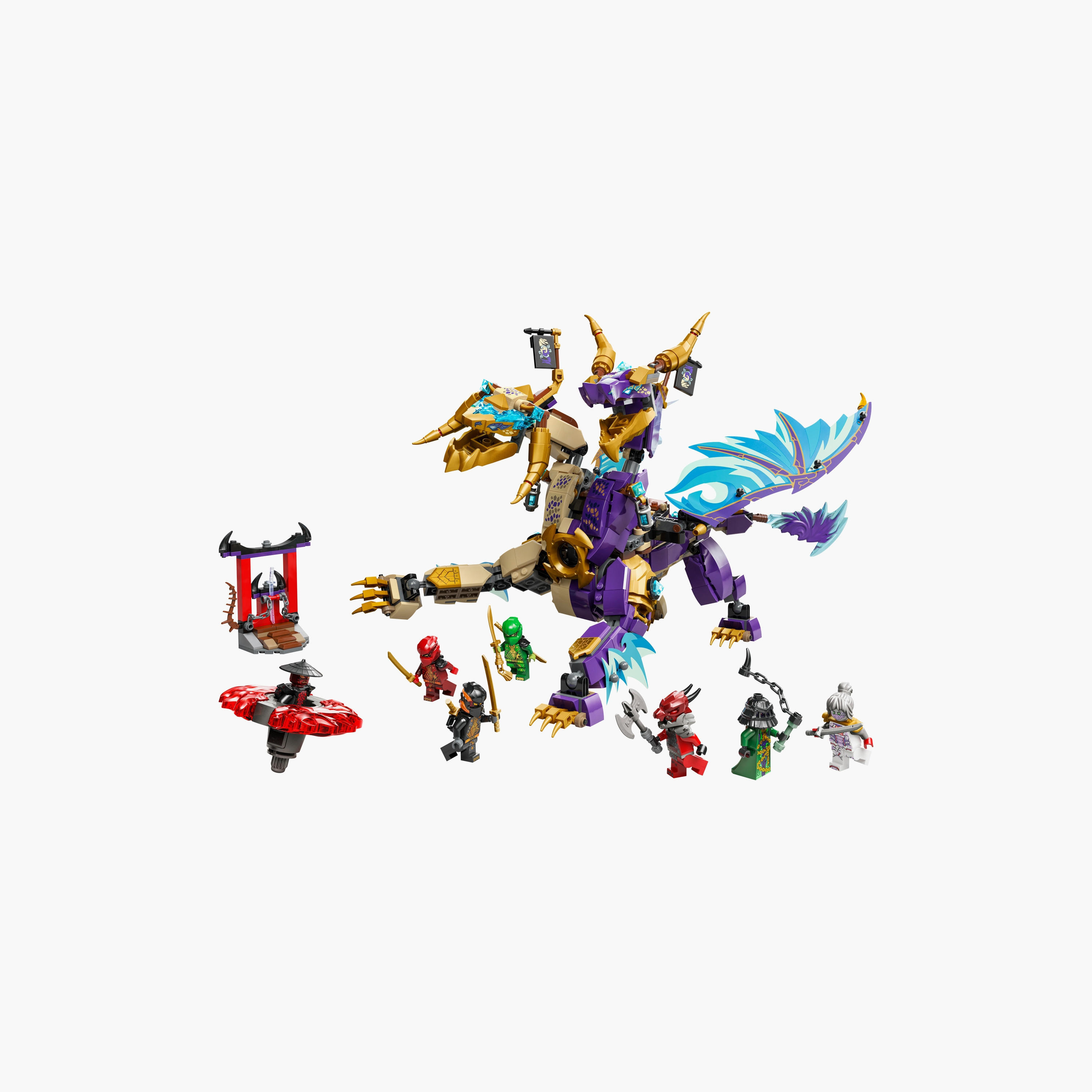 LEGO® NINJAGO® Arc Dragon of Focus Ninja Toy Set 71836-toys-buildingblocks-blocks-image-2