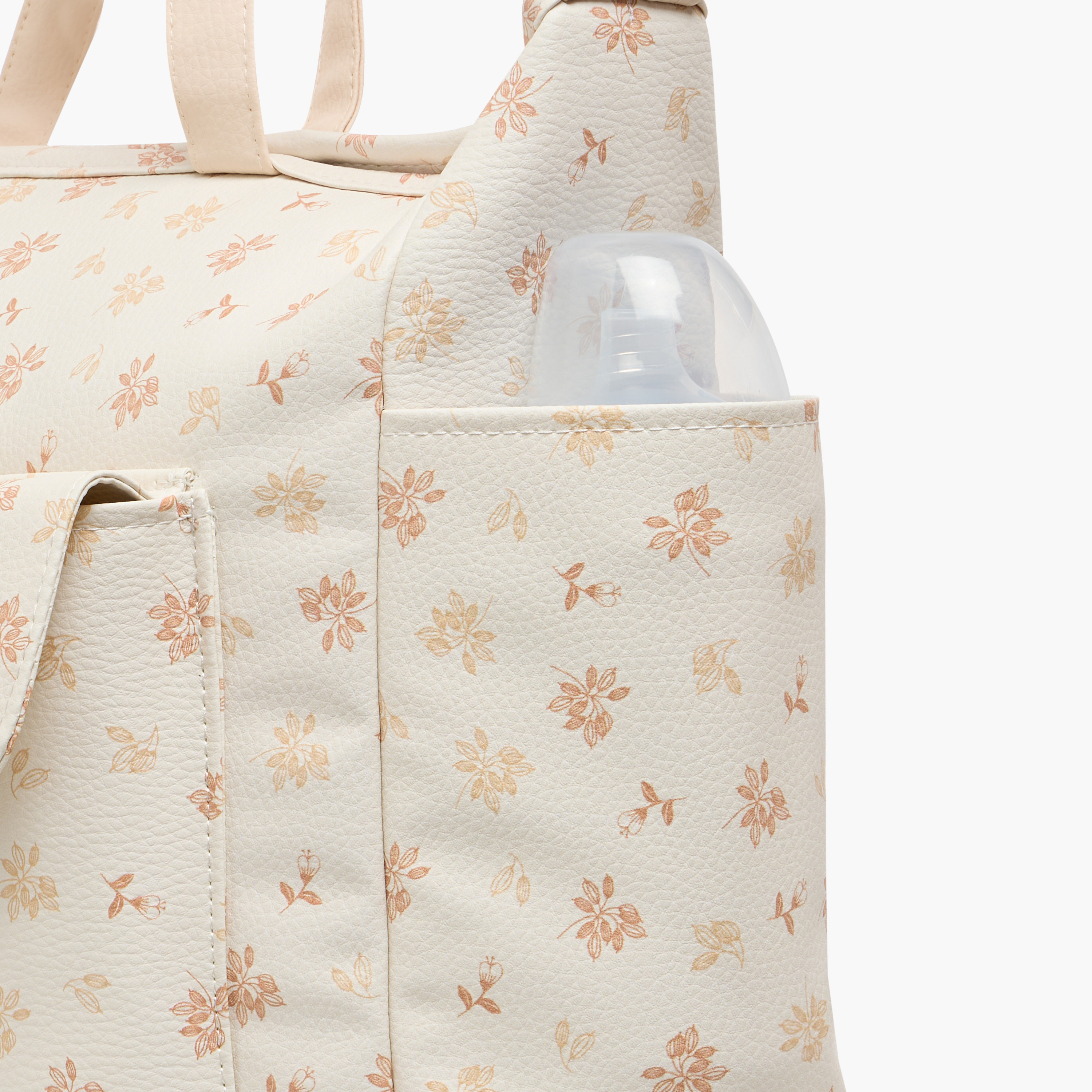 Cambrass Floral Print Diaper Bag with Top Handles-baby-diapering-diaperbags-image-8