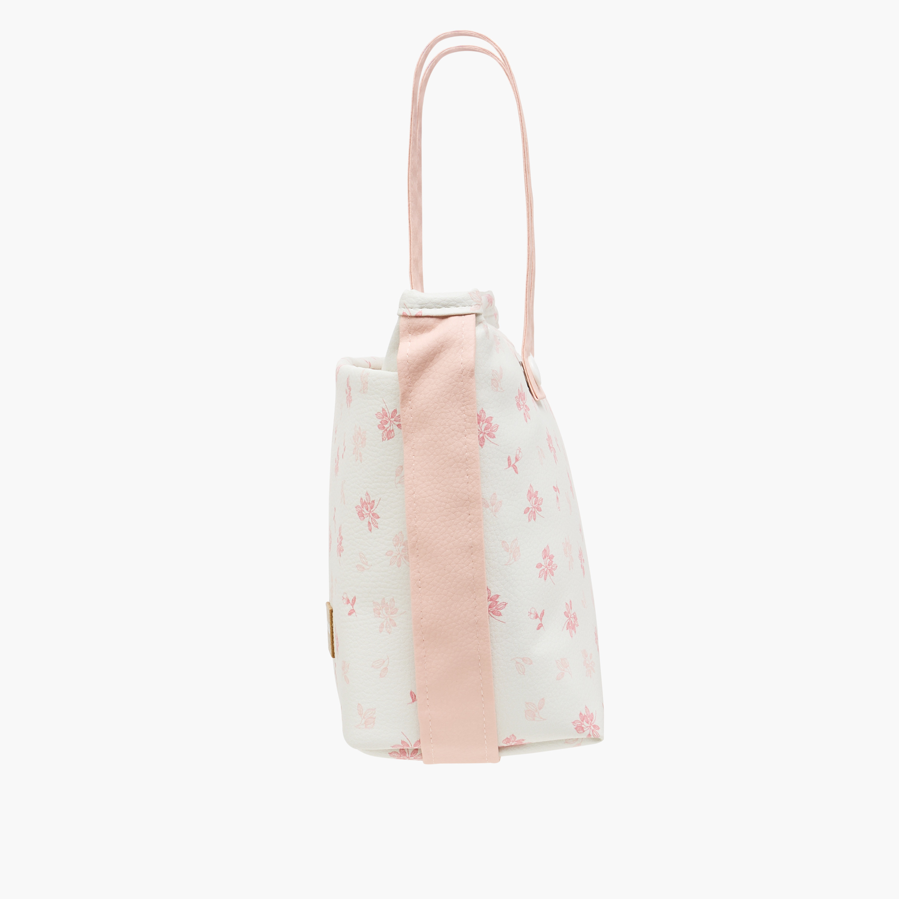 Cambrass Floral Print Diaper Bag with Zip Closure-baby-diapering-diaperbags-image-4