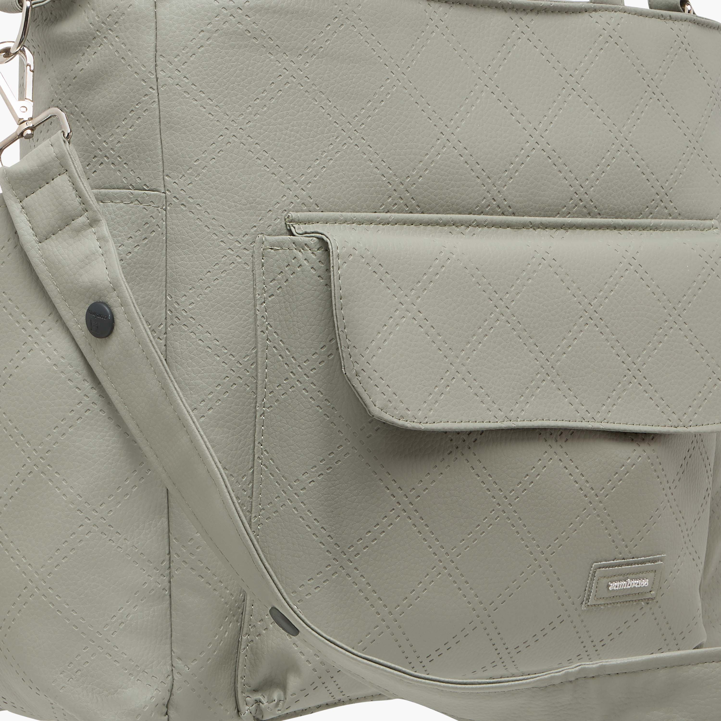 Cambrass Quilted Diaper Bag with Zip Closure-baby-diapering-diaperbags-image-5