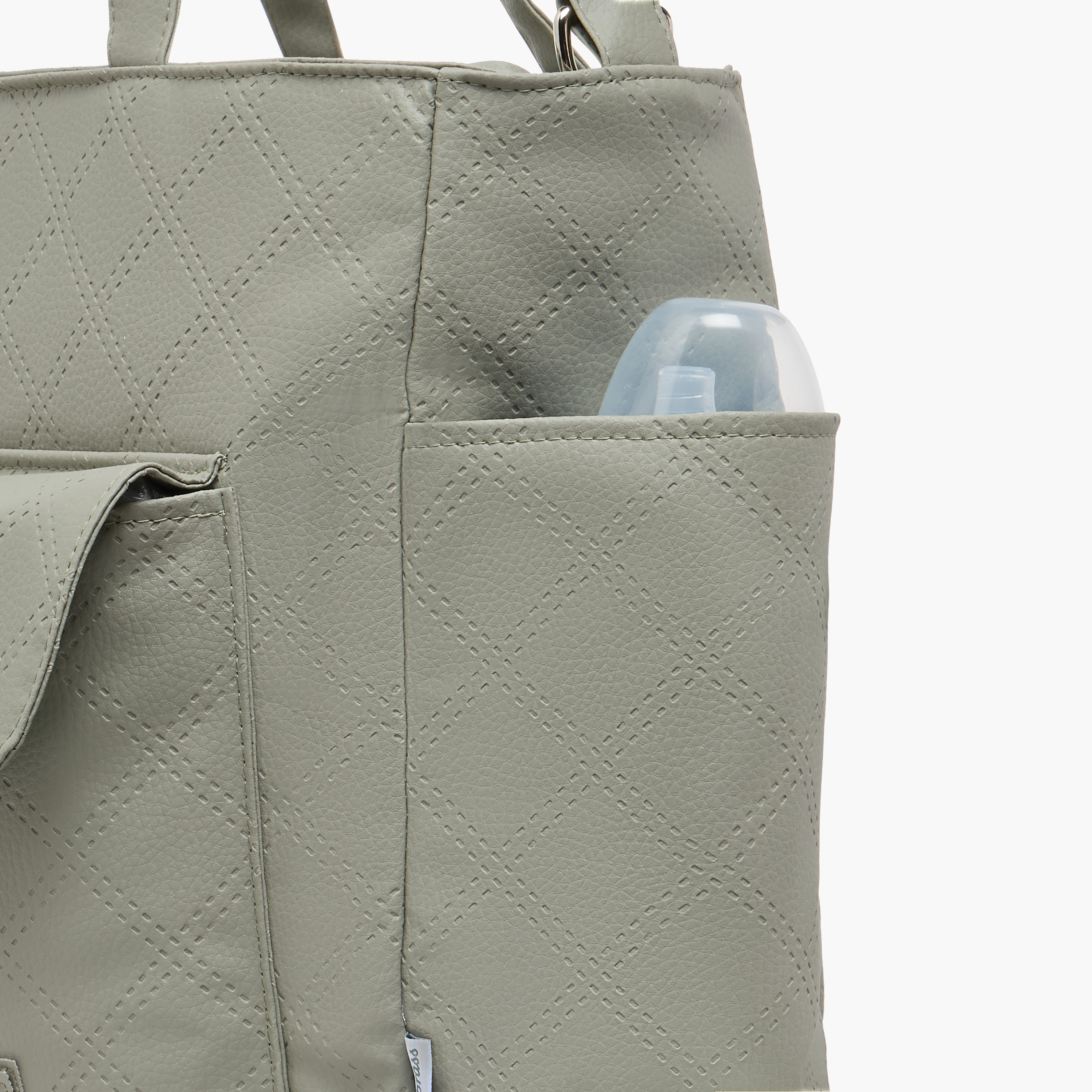 Cambrass Quilted Diaper Bag with Zip Closure-baby-diapering-diaperbags-image-8