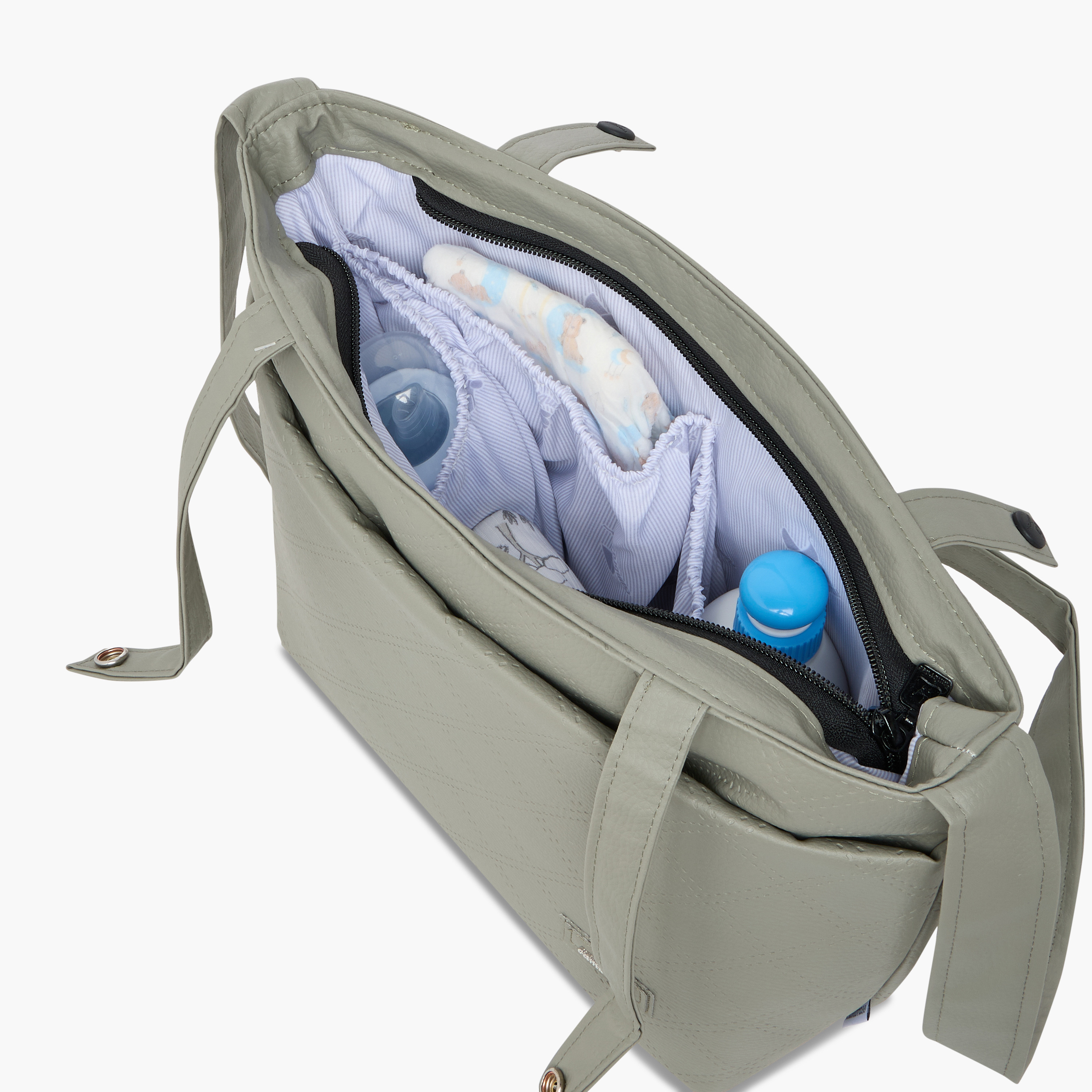 Cambrass Quilted Diaper Bag with Zip Closure-baby-diapering-diaperbags-image-10