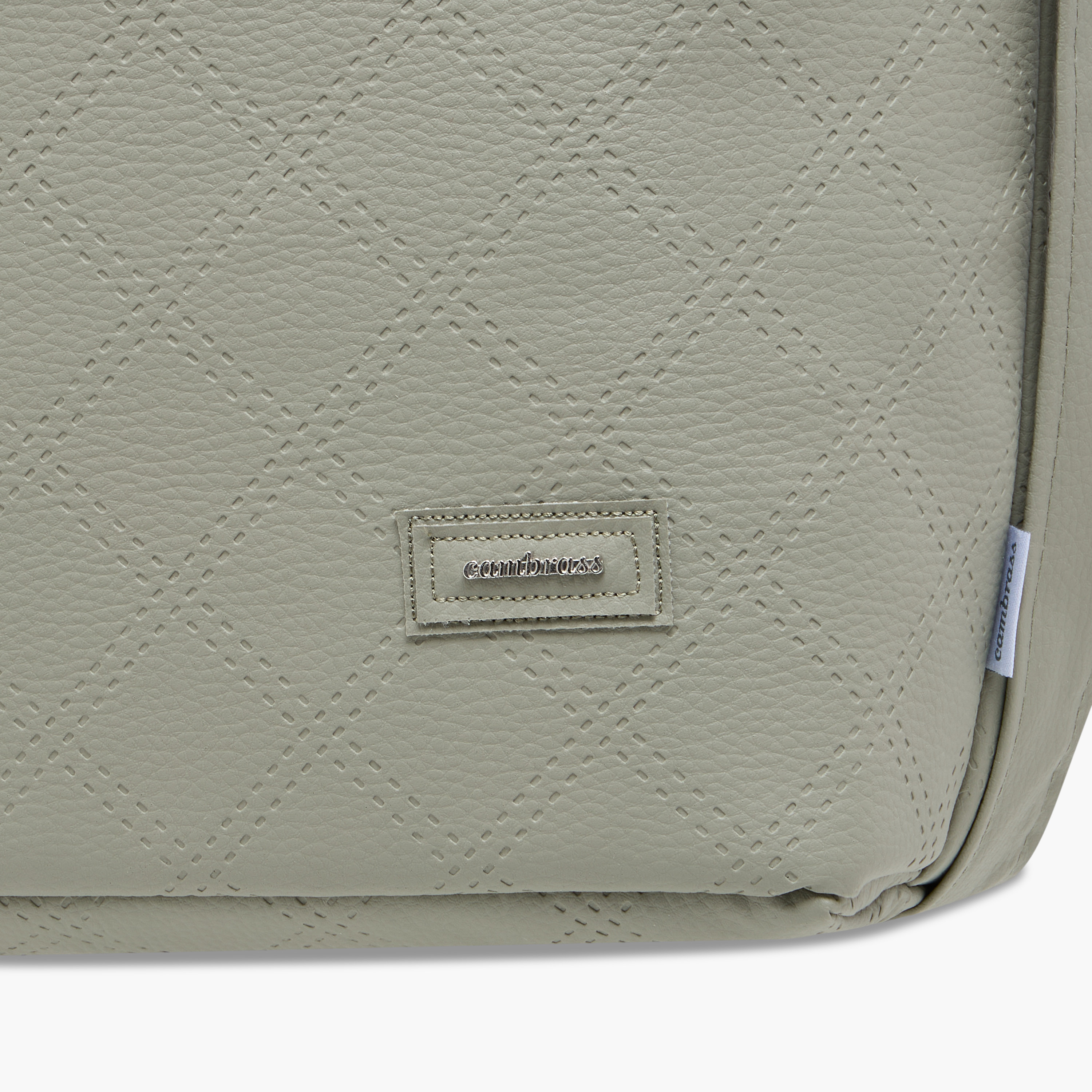 Cambrass Quilted Diaper Bag with Zip Closure-baby-diapering-diaperbags-image-6