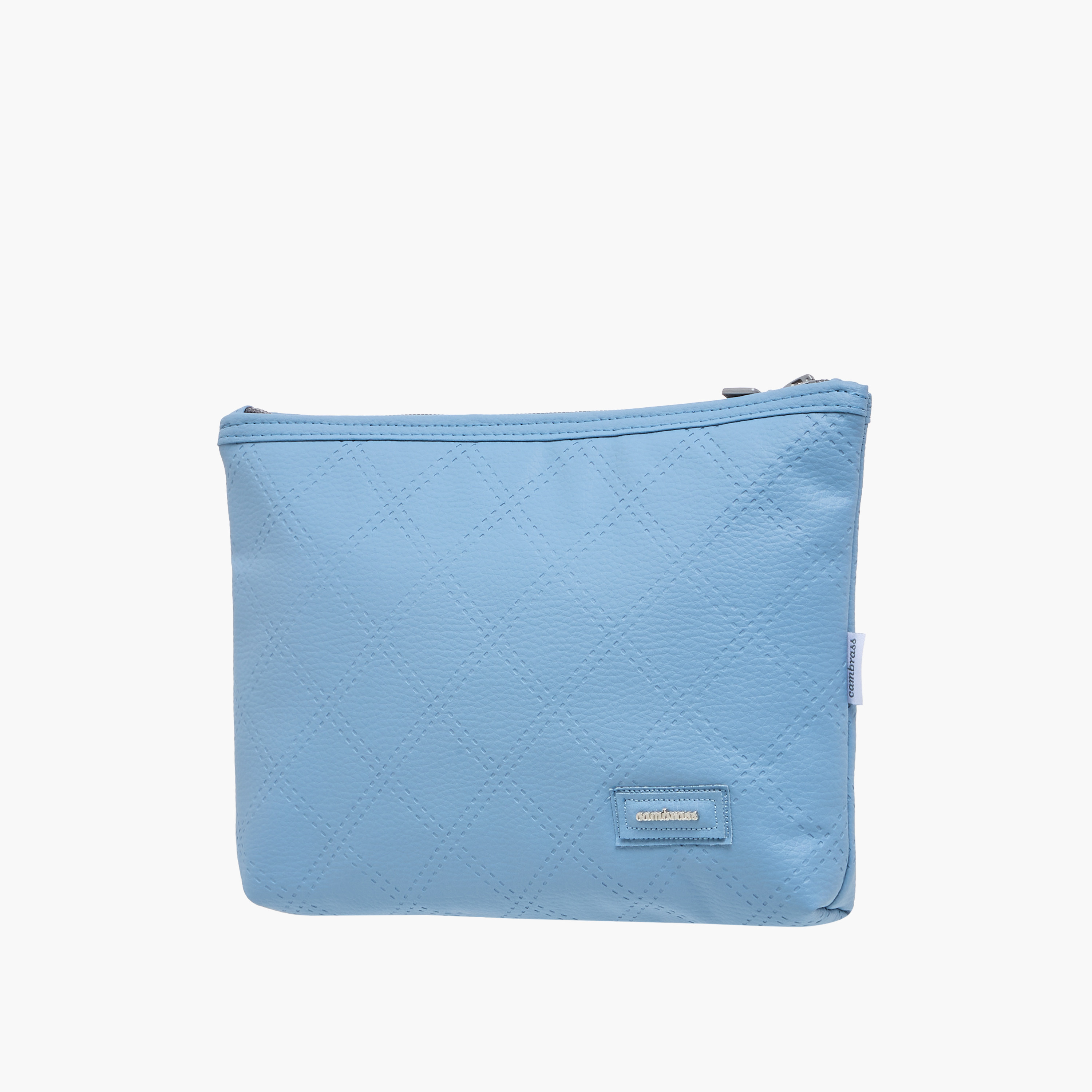 Cambrass Textured Pouch with Zip Closure-baby-diapering-diaperbags-image-2