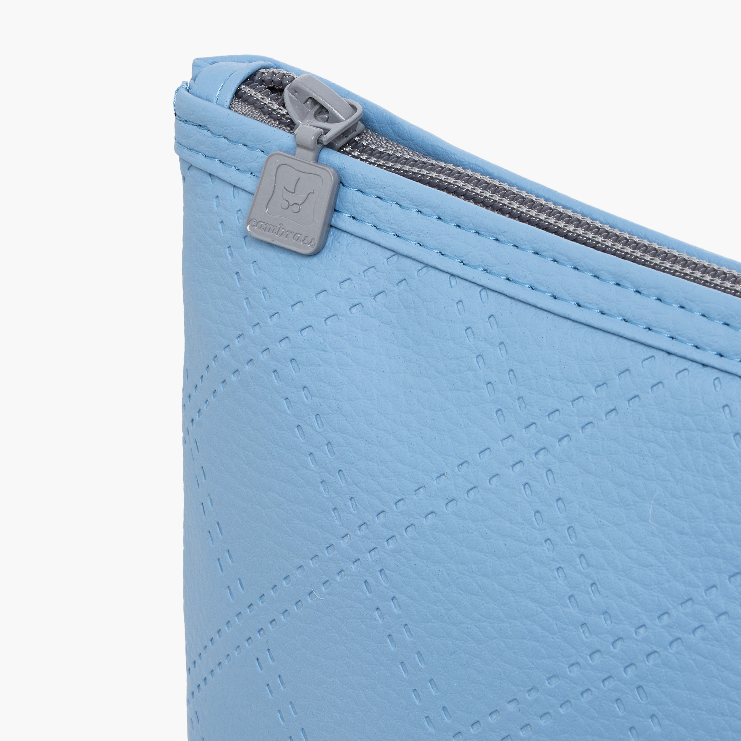 Cambrass Textured Pouch with Zip Closure-baby-diapering-diaperbags-image-5
