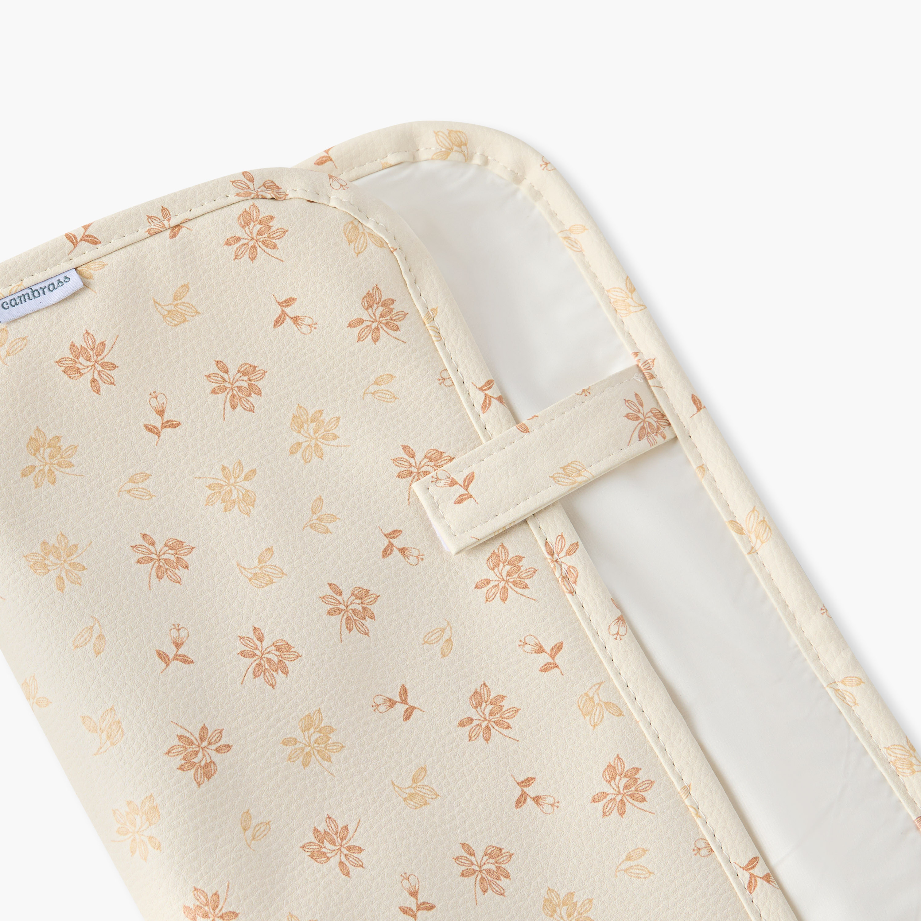 Cambrass Floral Print Changing Mat - 40x60x1 cm-baby-diapering-changingmats-image-5